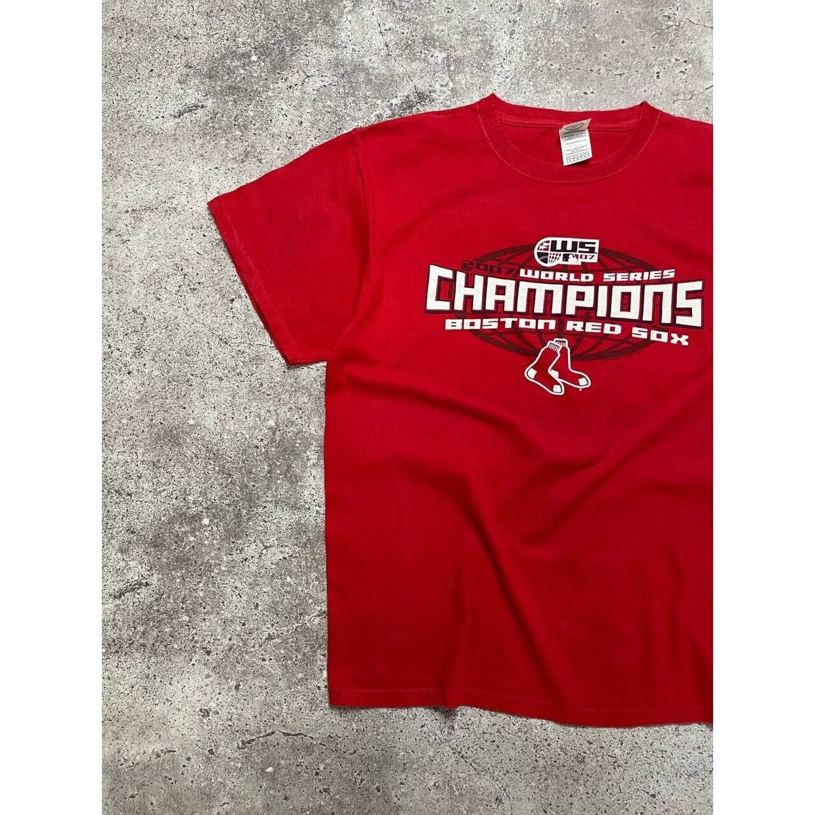 MLB Vintage Boston Red Sox World Series Champions L MLB Baseball Size US L / EU 52-54 / 3 - 2 Thumbnail