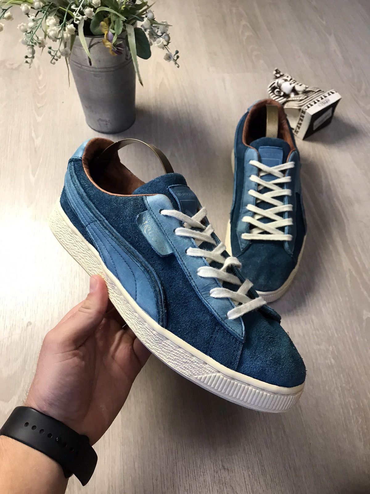 Alexander McQueen × Puma Puma & Alexandr McQueen AMQ Suede unisex sneakers Size US 9 / EU 42 - 5 Thumbnail