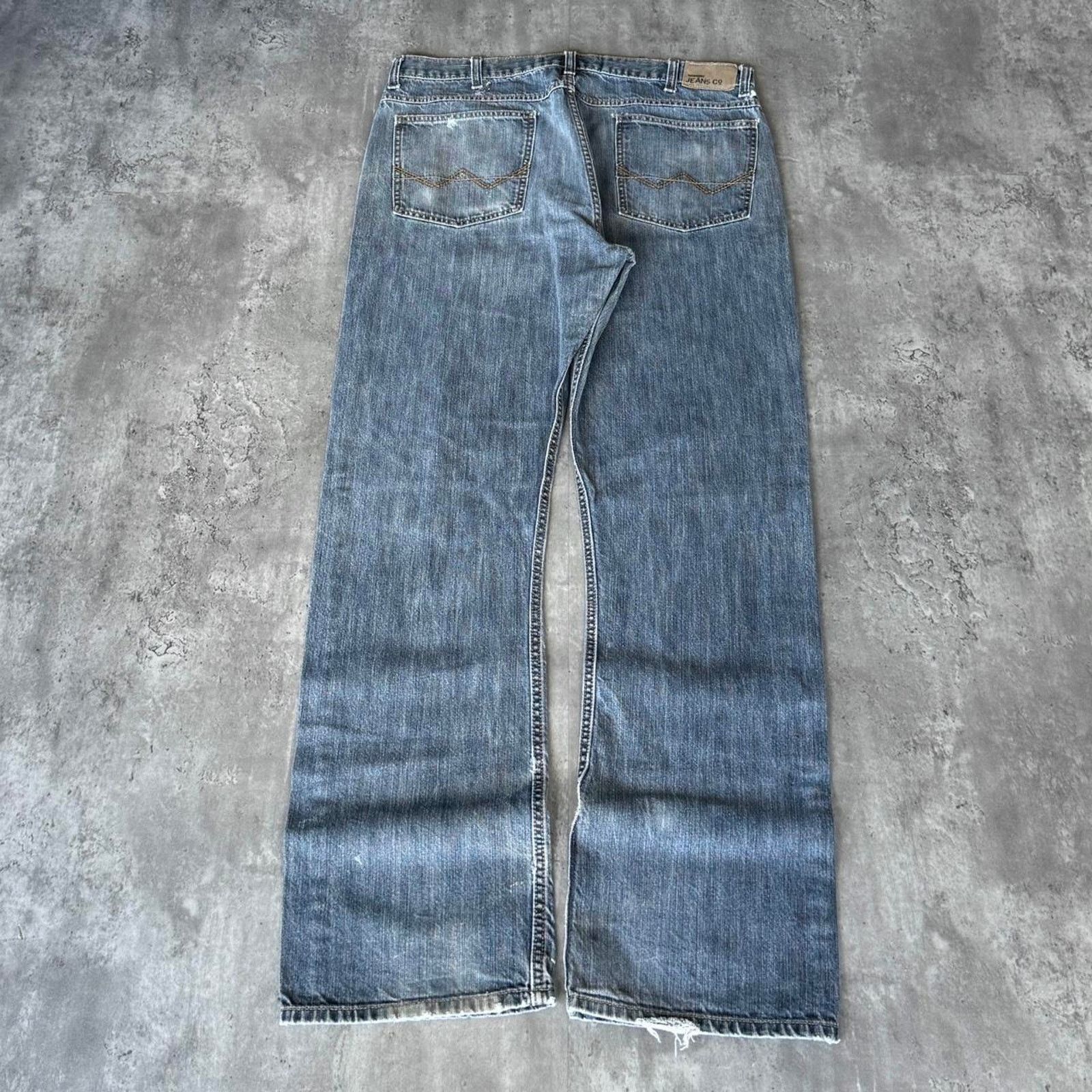 Levi's × Vintage × Wrangler Vintage Y2K Embroidered Grunge Opium Essential Denim Jeans Size US 36 / EU 52 - 1 Thumbnail