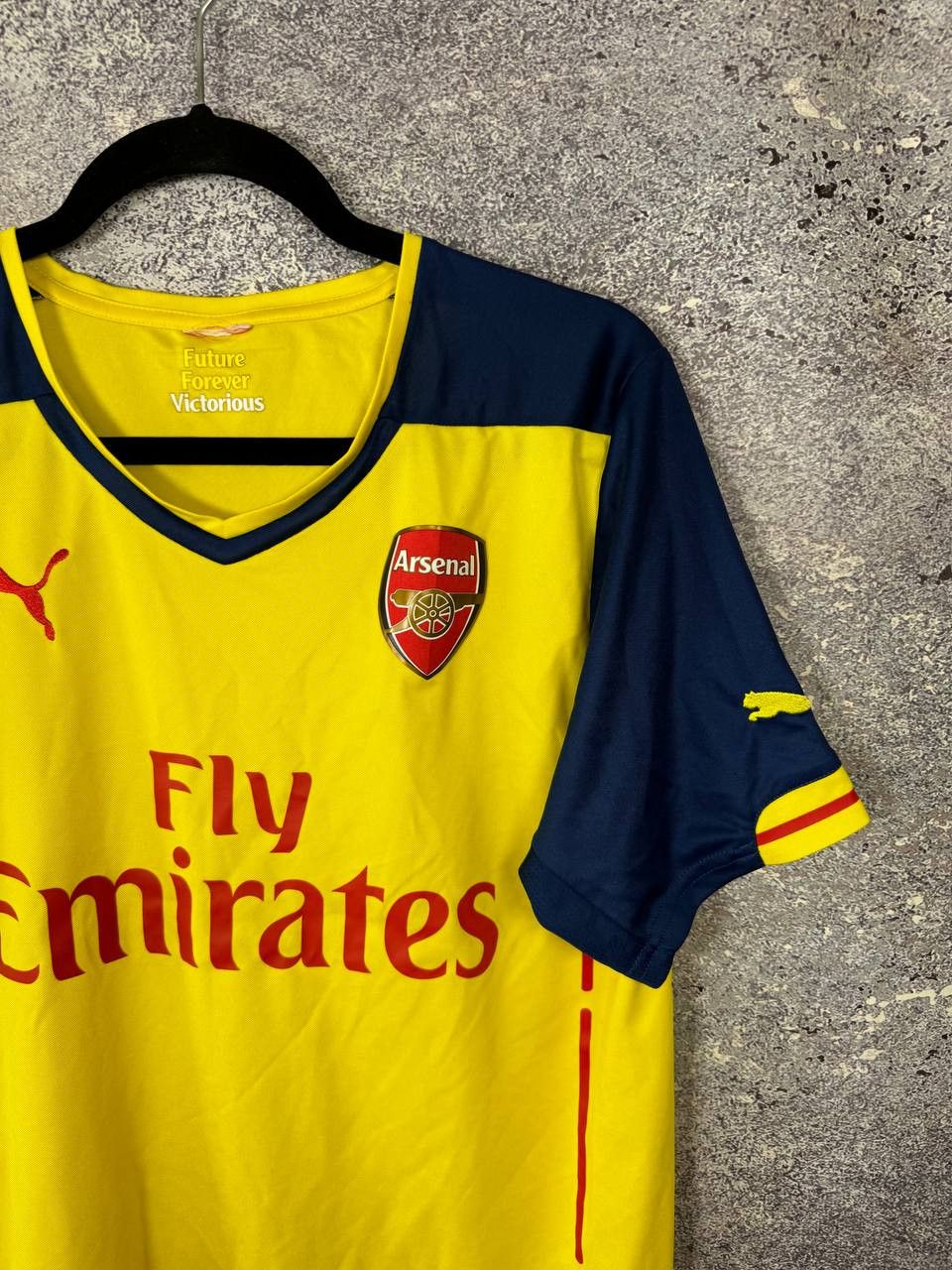 Puma Vintage Arsenal 2014/15 Away Puma Soccer Jersey Blokcore Size US M / EU 48-50 / 2 - 2 Thumbnail