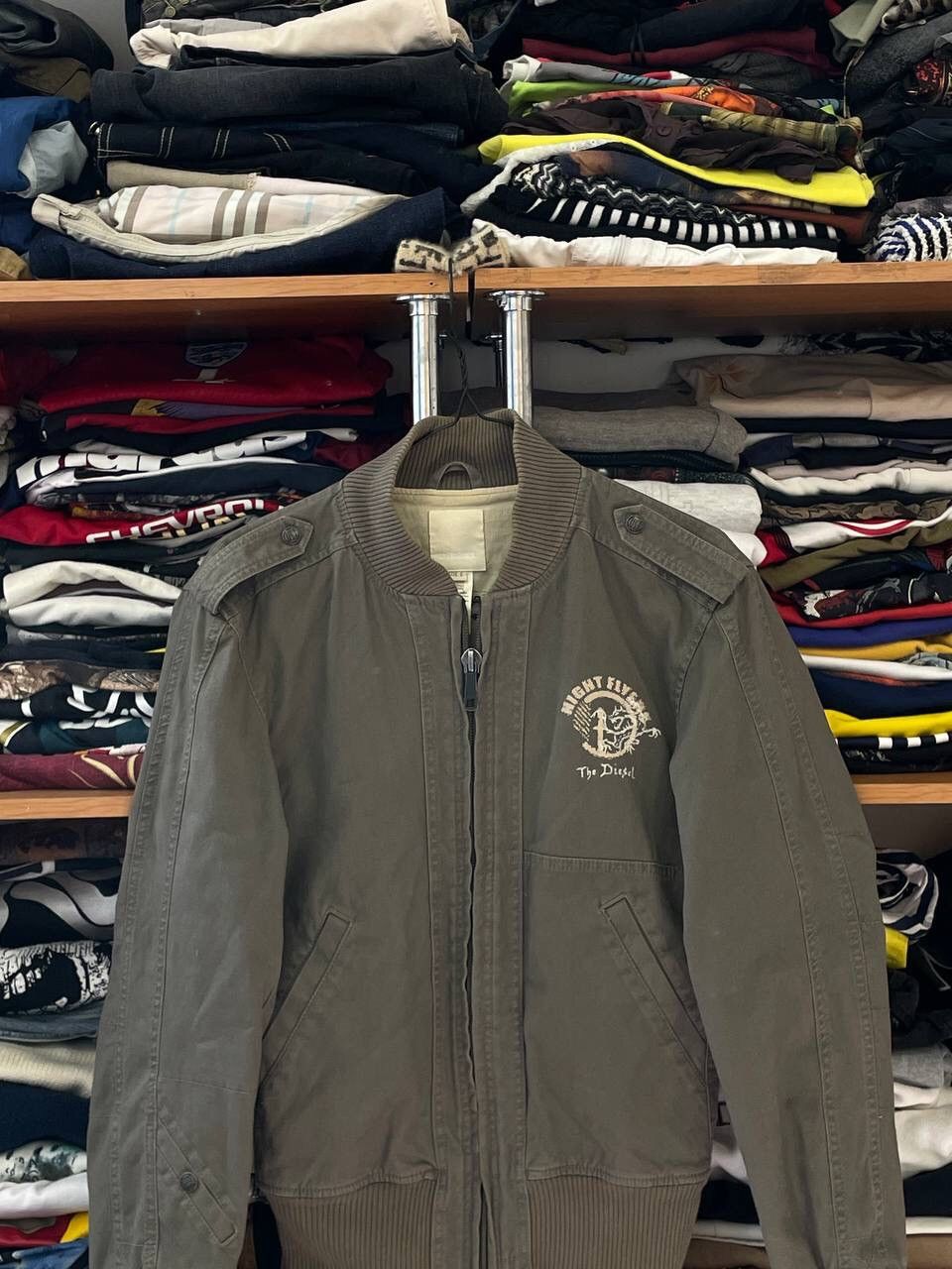 Diesel DIESEL MULTIPOCKET COTTON LIGHT MILITARY JACKET Size US S / EU 44-46 / 1 - 2 Thumbnail