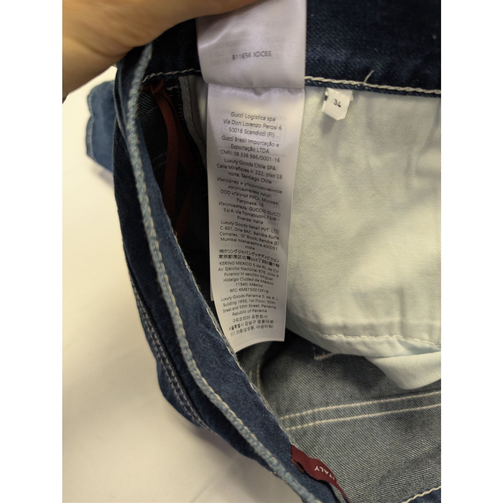 Gucci o1rshd1 Denim Shorts in Blue Size US 34 / EU 50 - 17 Thumbnail