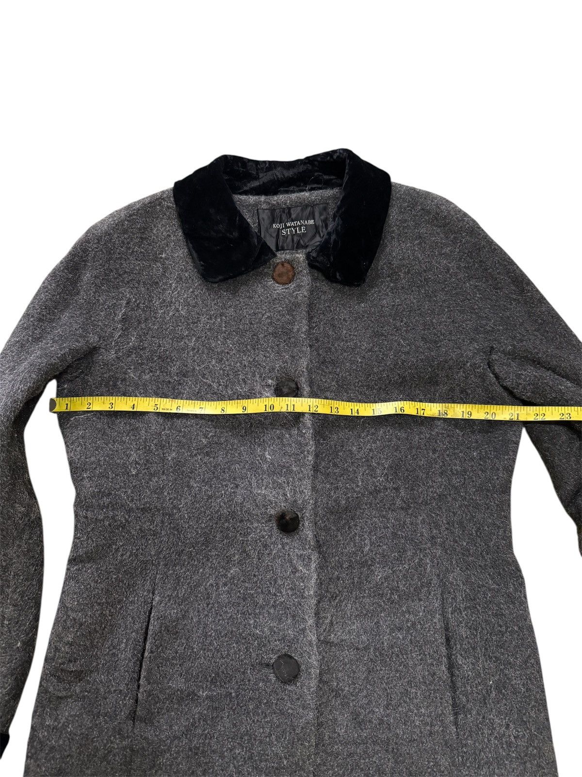 Junya Watanabe KOJI WATANABE STYLE Long Jacket Wool Size L / US 10 / IT 46 - 5 Thumbnail