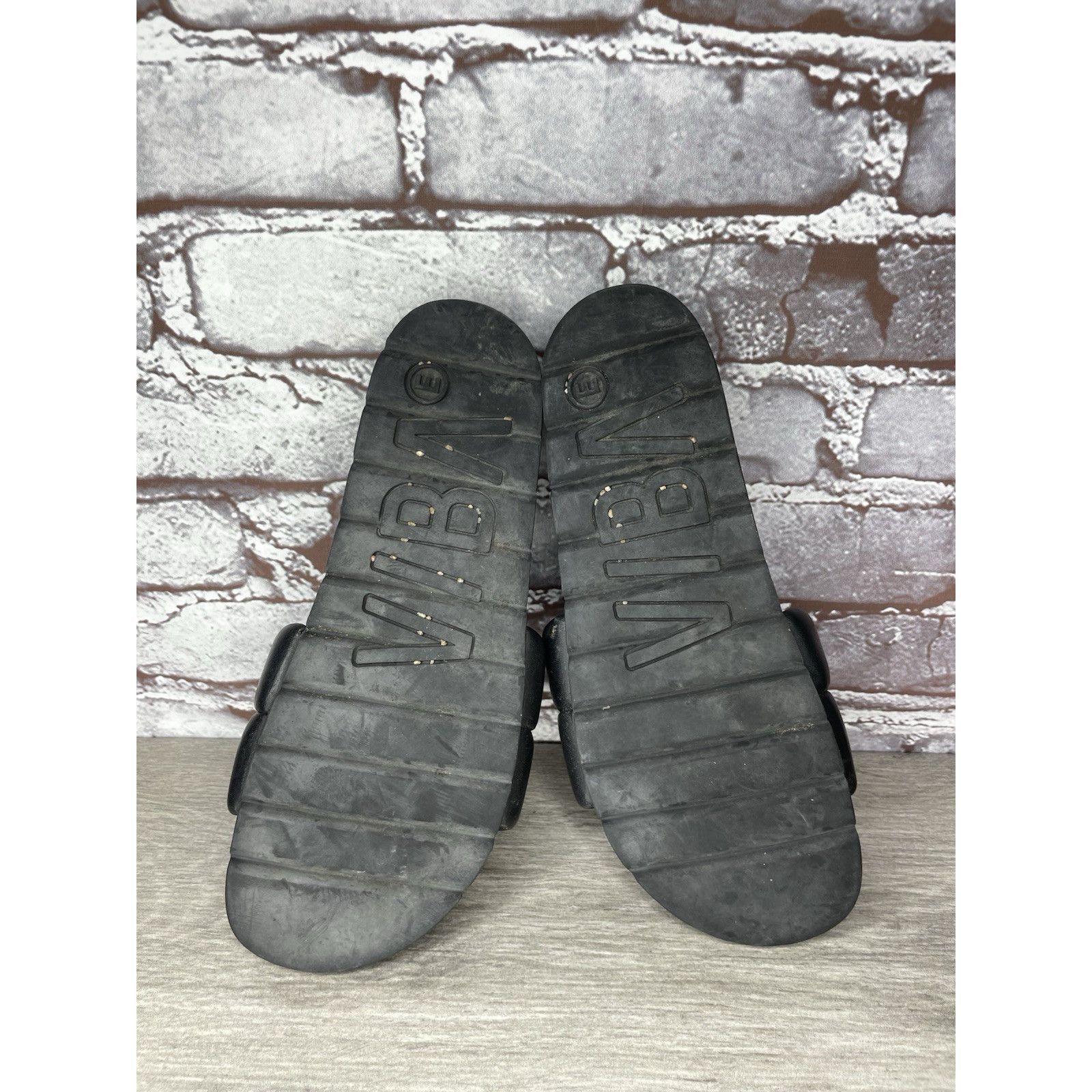 Other VIBA Porto Preto Black Leather Portugal Slides Sandals Women Size US 6.5 / IT 36.5 - 6 Thumbnail