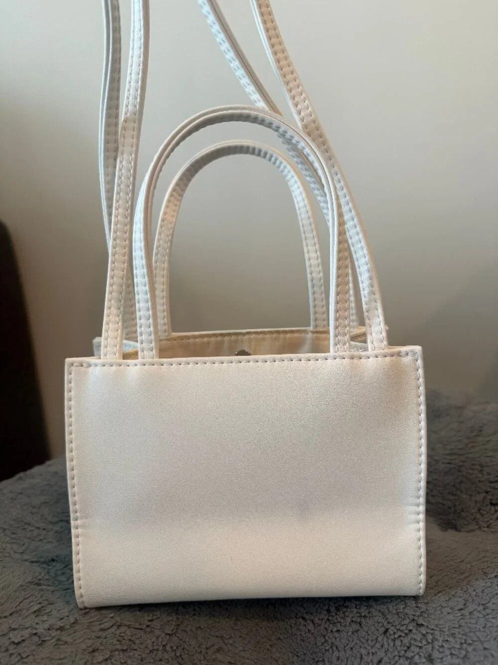 Telfar Telfar White Small Mini Bag Size ONE SIZE - 5 Thumbnail