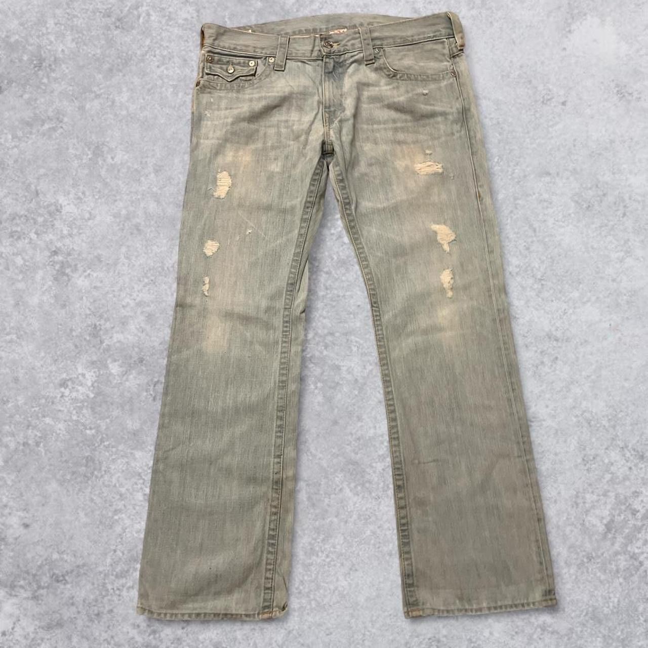 True Religion Vintage True Religion Ricky straight leg jeans Size US 38 / EU 54 - 2 Thumbnail