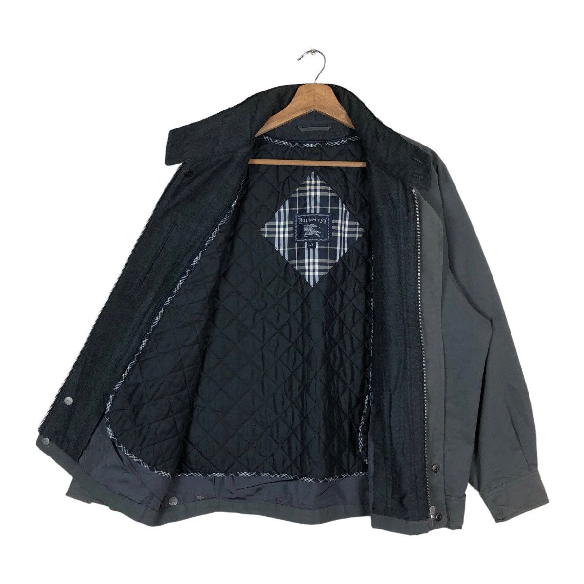 Burberry Burberrys Snap Button Hidden Zipper Jacket Size US L / EU 52-54 / 3 - 6 Thumbnail