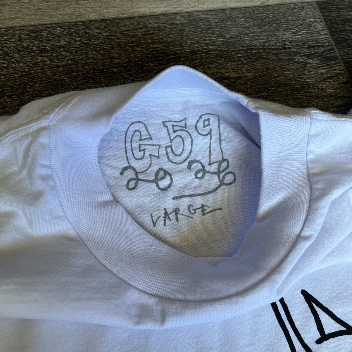 Asspizza Asspizza x G59 Records Suicideboys Hand Drawn Tee White New Size US L / EU 52-54 / 3 - 6 Thumbnail