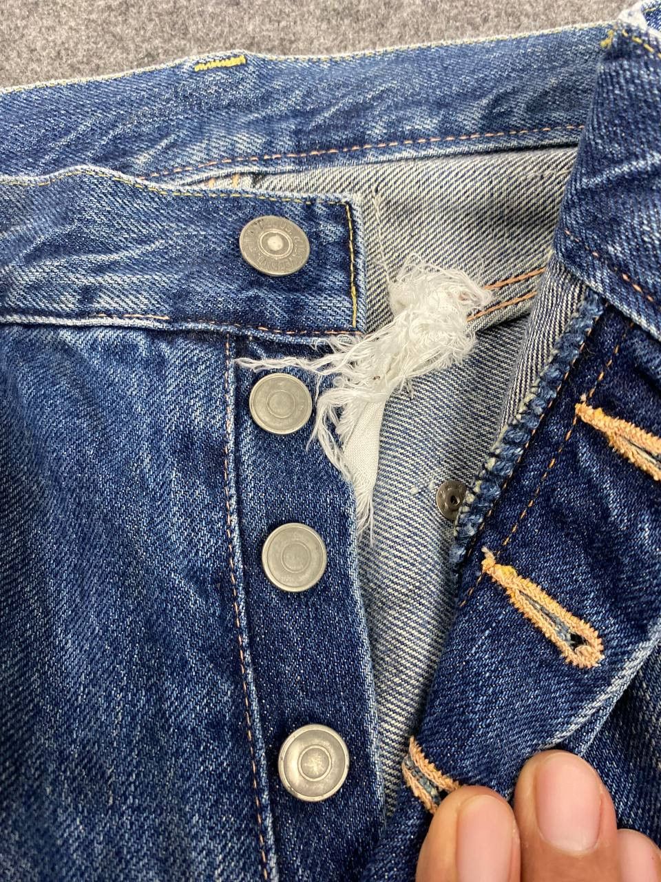 Japanese Brand vintage japanese brands selvedge distressed rework denim Size US 34 / EU 50 - 16 Thumbnail