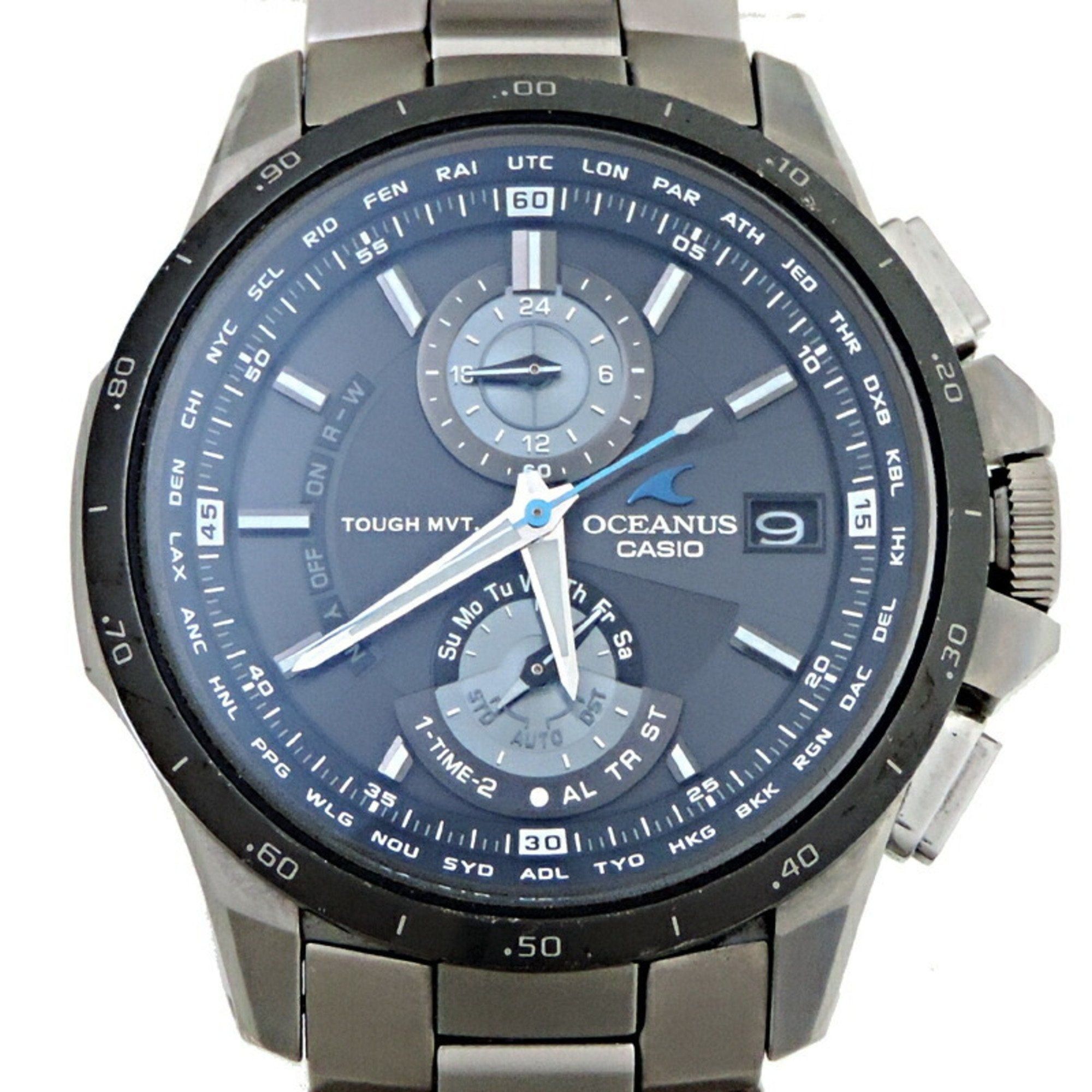 image of Casio Oceanus Men's Watch Ocw-T1010-1Ajf in Black