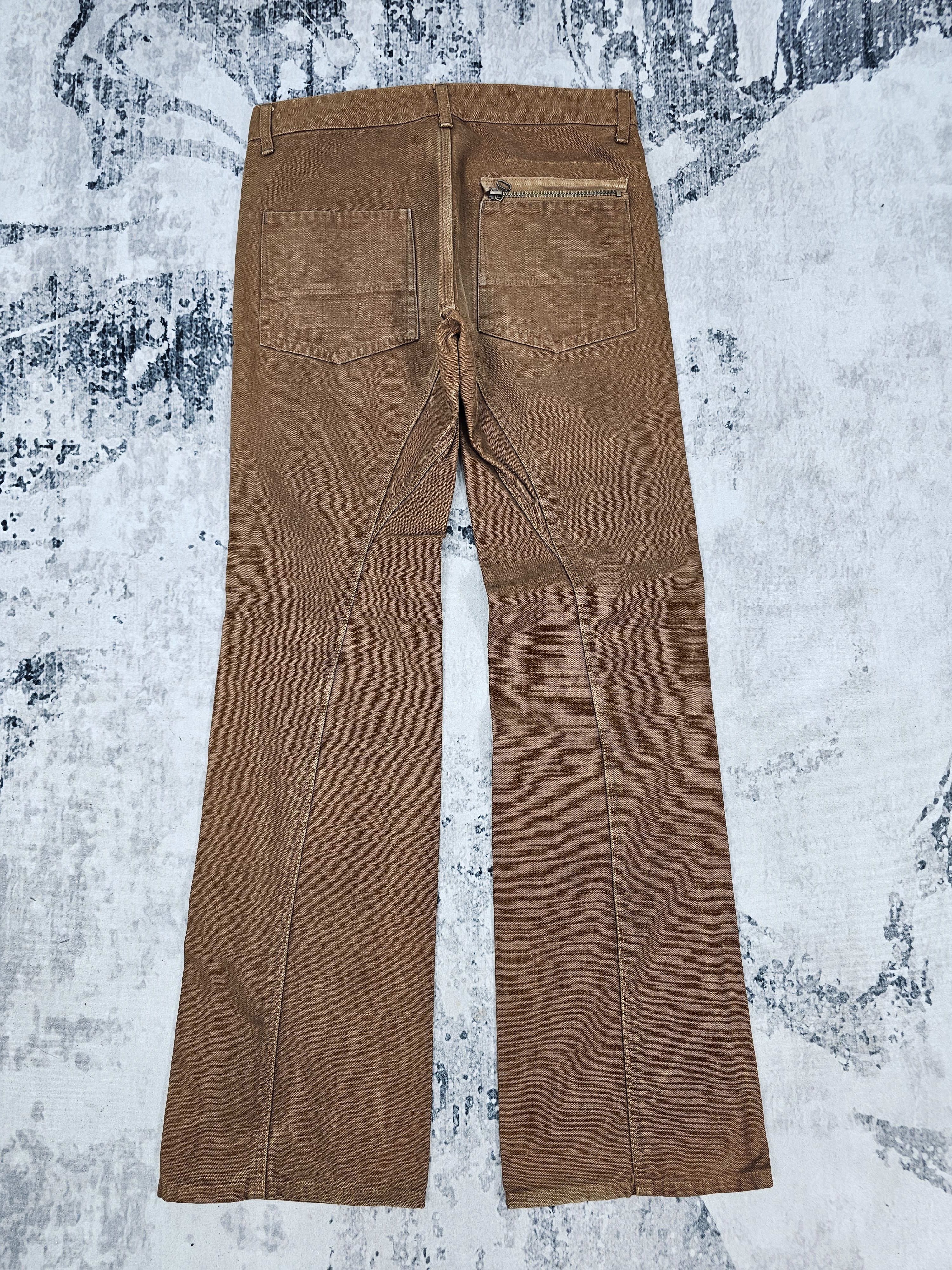 Japanese Brand SEMSNYID LTD Workwear Carpenter Workers Flare Pants JB0260 Size US 30 / EU 46 - 1 Thumbnail