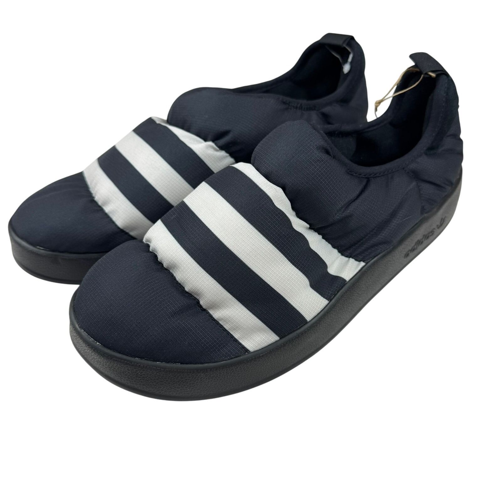 Adidas Adidas Puffylette Navy Blue Slides - Men's Size 11 Size US 11 / EU 44 - 1 Thumbnail