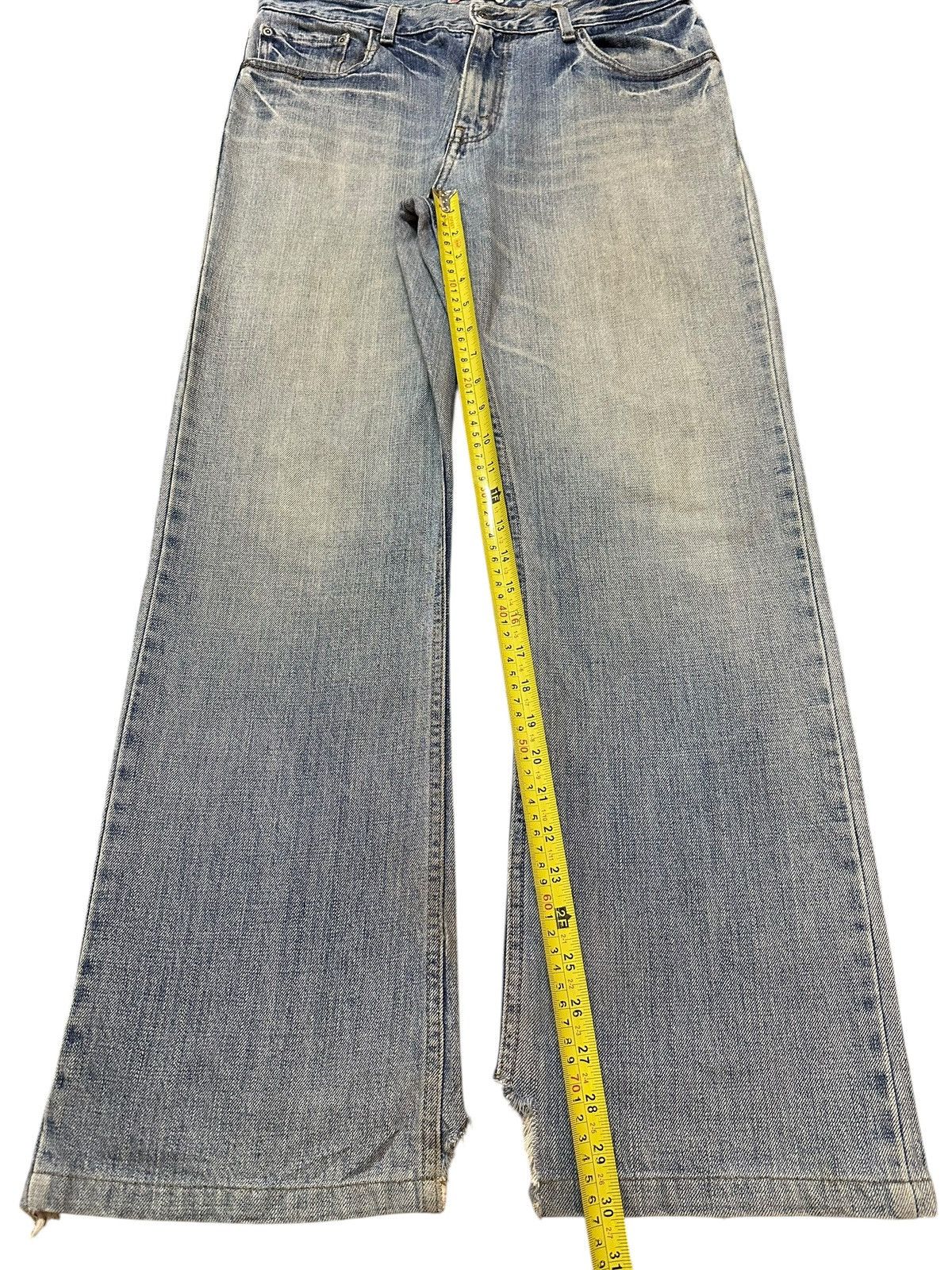 Levi's Vintage 90s Levis Signature Faded Wash Distress Baggy Jeans Size US 34 / EU 50 - 15 Thumbnail