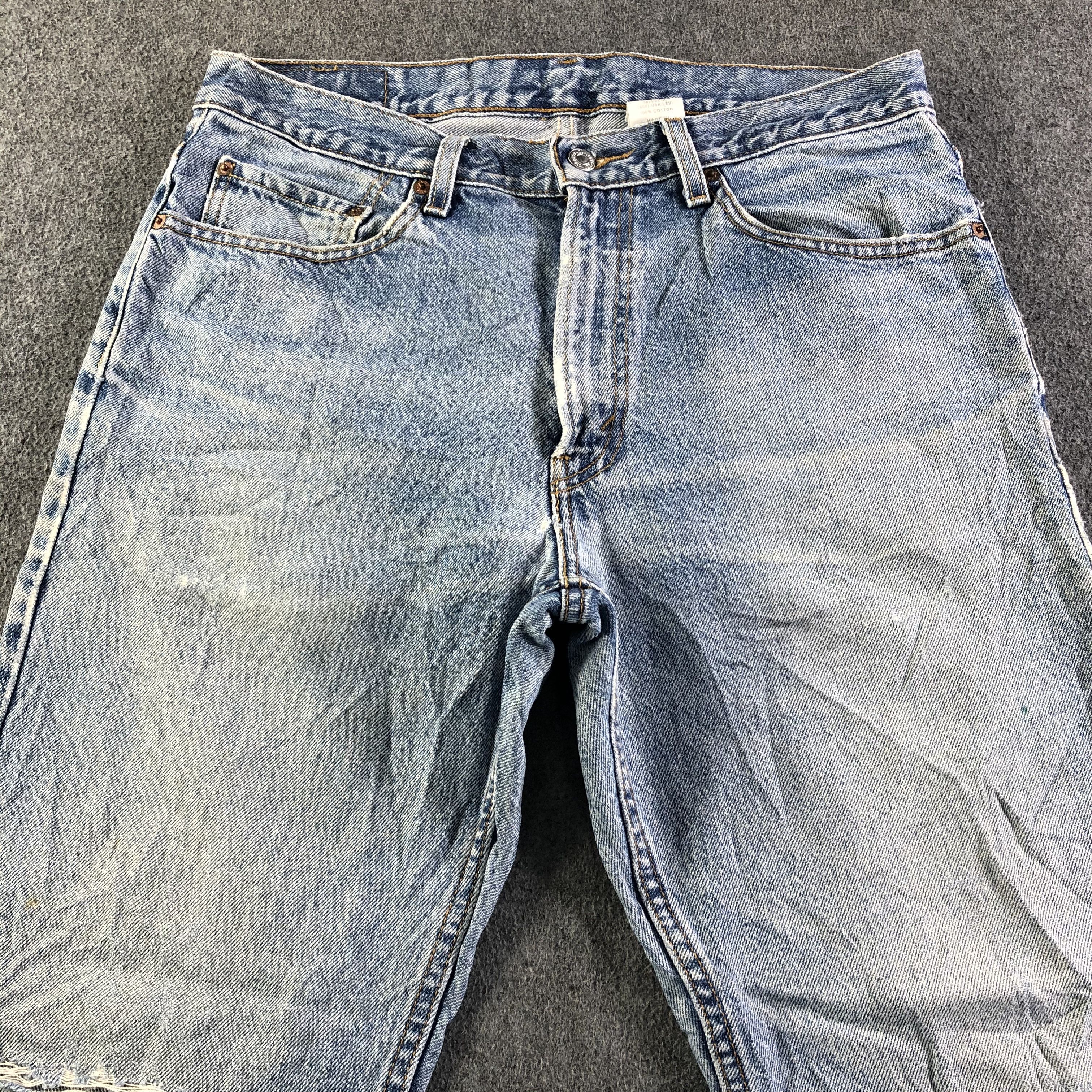 Levi's Vintage Light Wash Levis 505 Jeans-J4117 Size US 33 - 3 Thumbnail