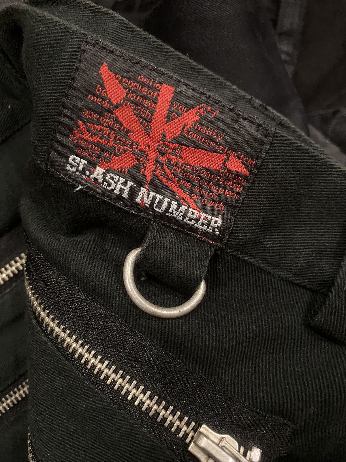 If Six Was Nine Slash Number Avant-Garde Bondage Pants Size US 32 / EU 48 - 7 Thumbnail
