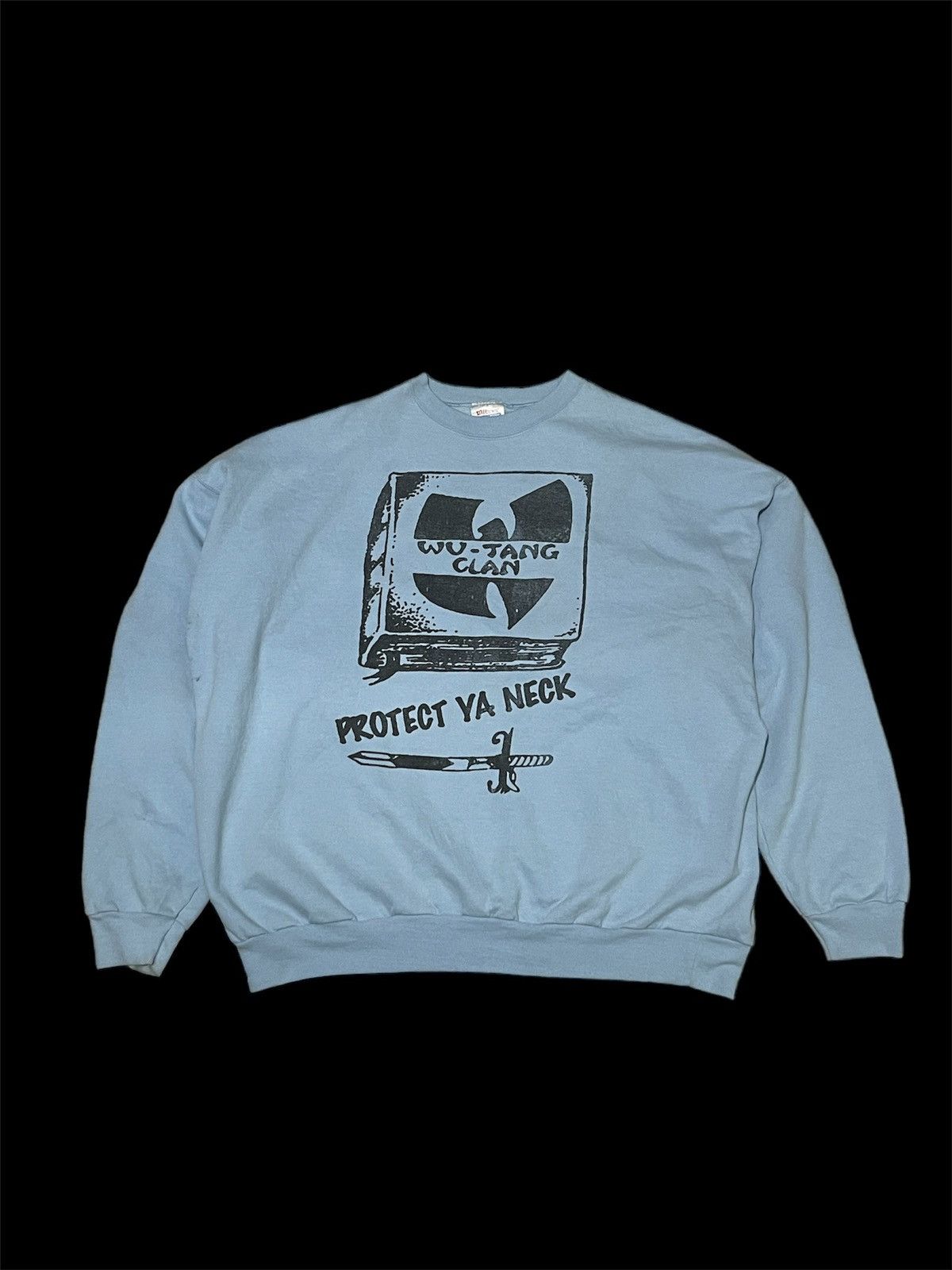 Wu-Tang Clan RARE 90’s Wu-tang Clan Protect Ya Neck Crewneck Size US XXL / EU 58 / 5 - 1 Thumbnail