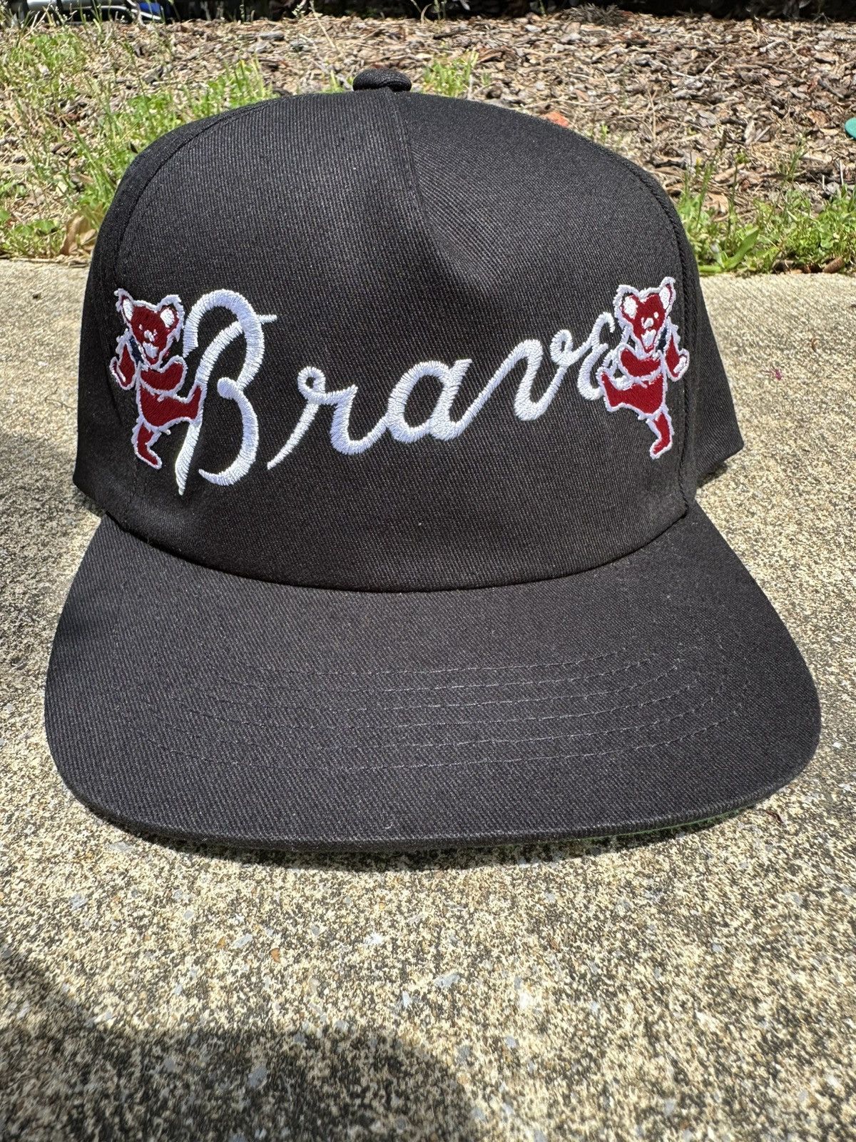 Vintage Atlanta Braves X Grateful Dead Snapback Size ONE SIZE - 1 Thumbnail