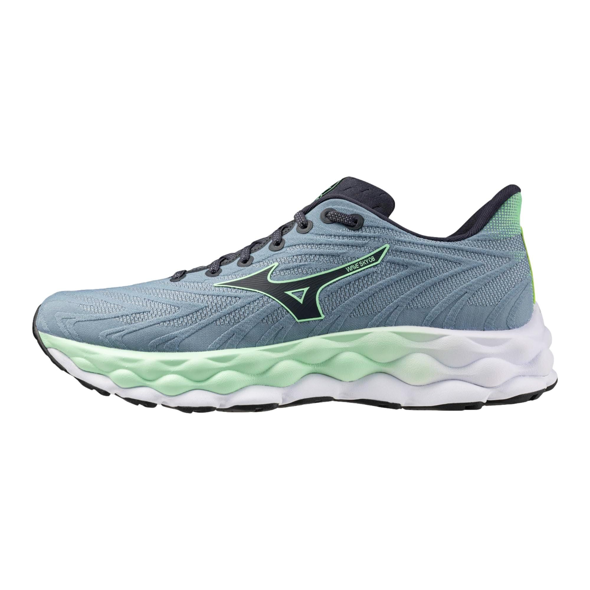 Mizuno Wave Sky 8 Citadel / Vintage Indigo J1GC240251 Size US 11.5 / EU 44-45 - 1 Thumbnail