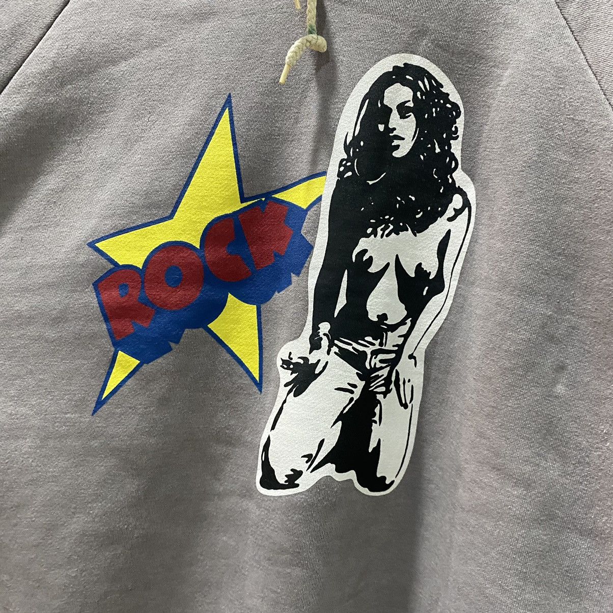 Hysteric Glamour × Japanese Brand × Vintage HYSTERIC GLAMOUR HOODIES ROCK CHICK NAKED Size US S / EU 44-46 / 1 - 5 Thumbnail