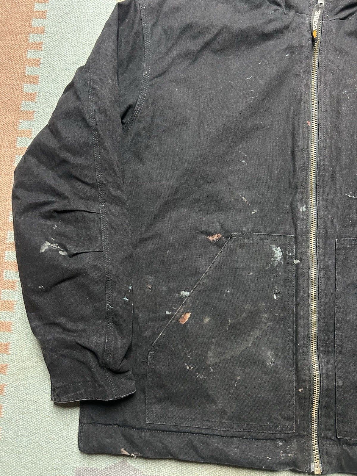 Vintage Vtg Berne hooded work jacket canvas carhartt distressed XXL Size US XXL / EU 58 / 5 - 2 Thumbnail