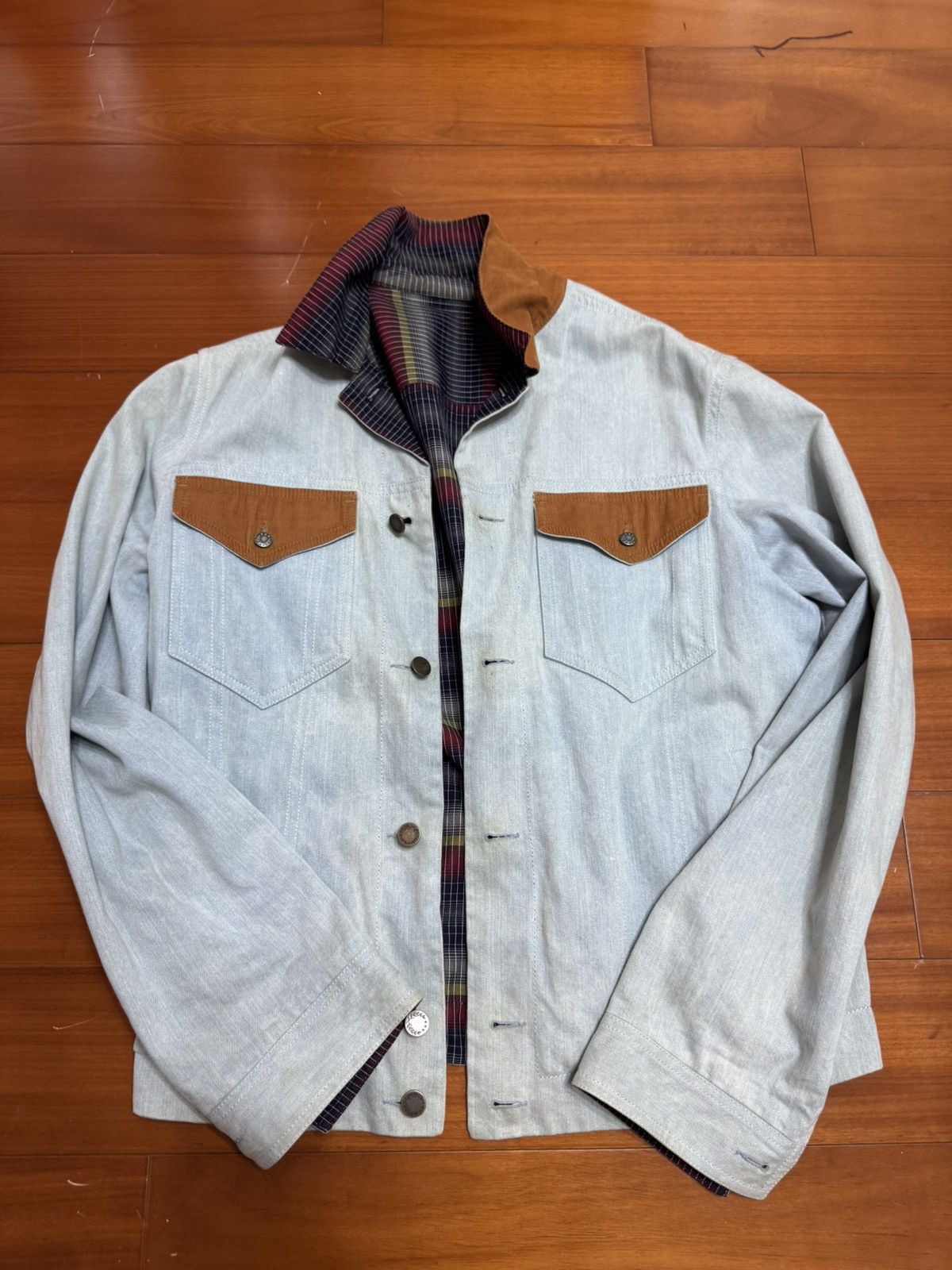 Adam Kimmel Adam Kimmel Reversible Denim Jacket Size US M / EU 48-50 / 2 - 1 Thumbnail