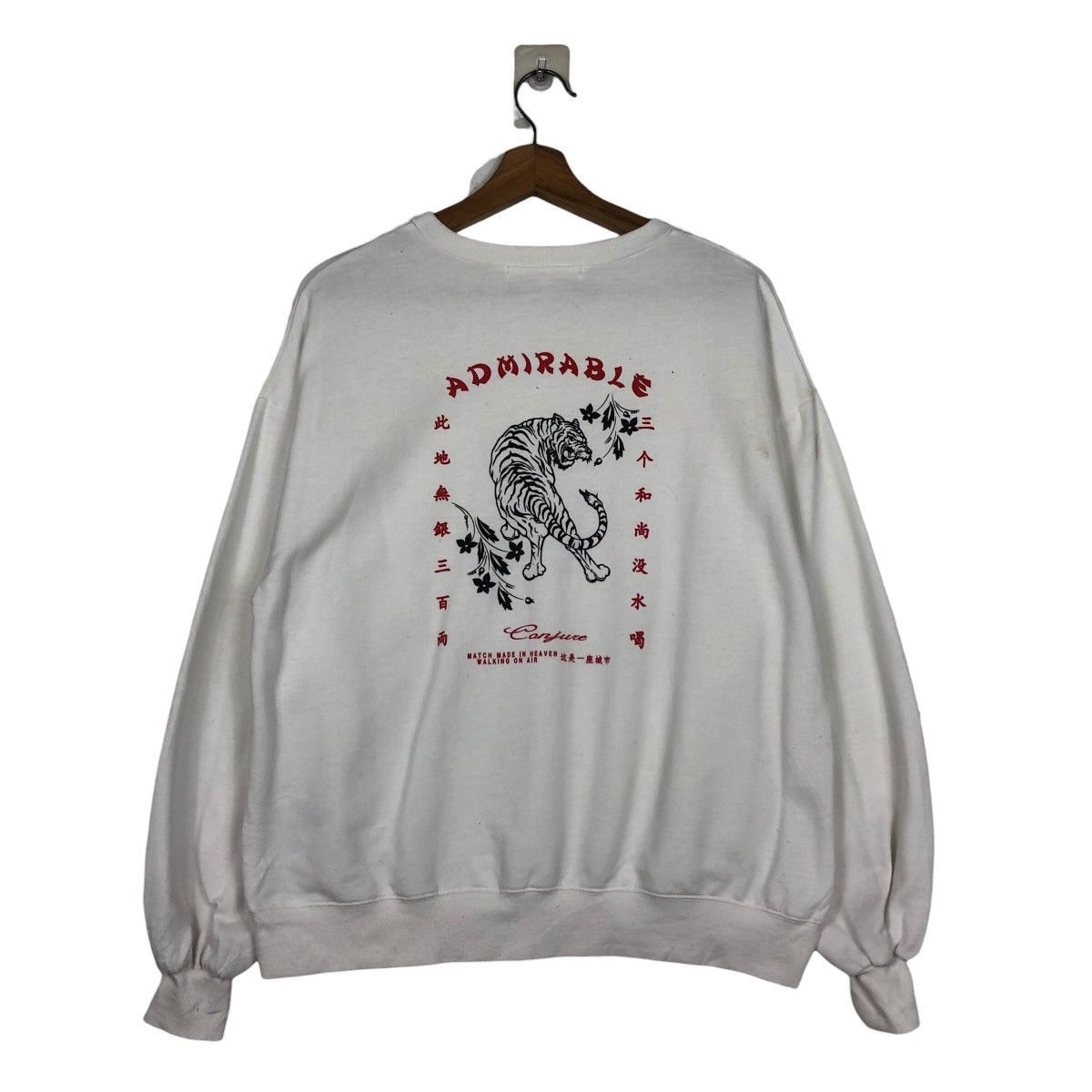 Japanese Brand × Vintage 📌Vintage Sweatshirt Cutie Blonde Sukajan Design Big Logo Size US S / EU 44-46 / 1 - 1 Thumbnail