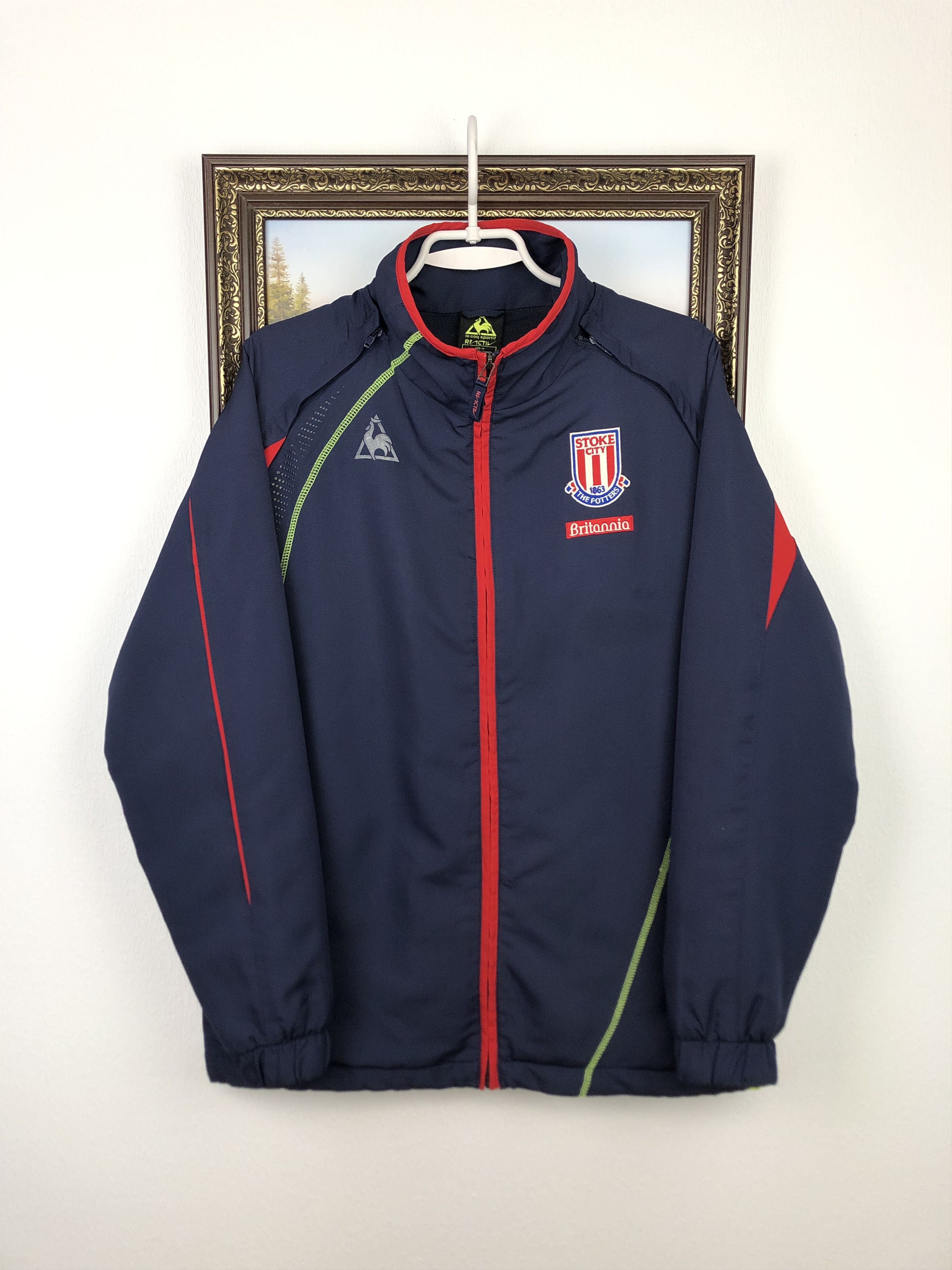 Vintage Vintage Stoke City Football Jacket Soccer Track Top Rare Size US M / EU 48-50 / 2 - 1 Thumbnail