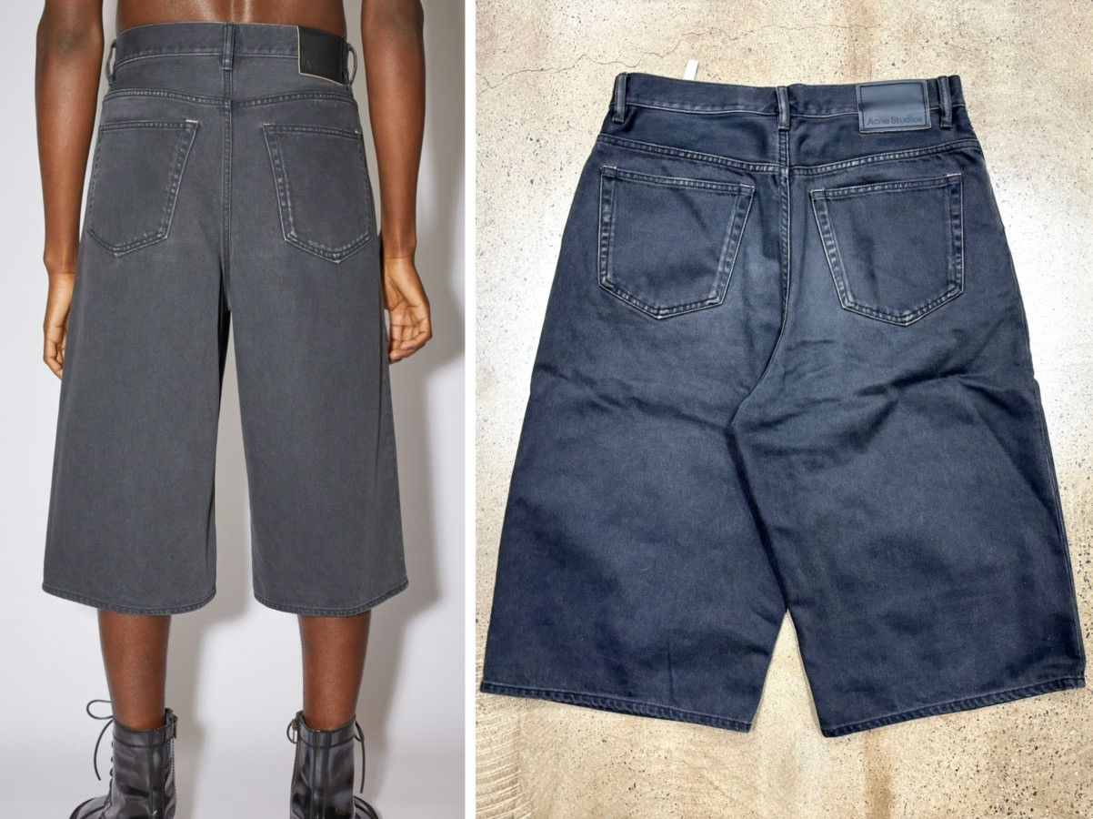 Acne Studios Acne Studios Baggy Denim Pants ， Black color Size US 34 / EU 50 - 3 Thumbnail