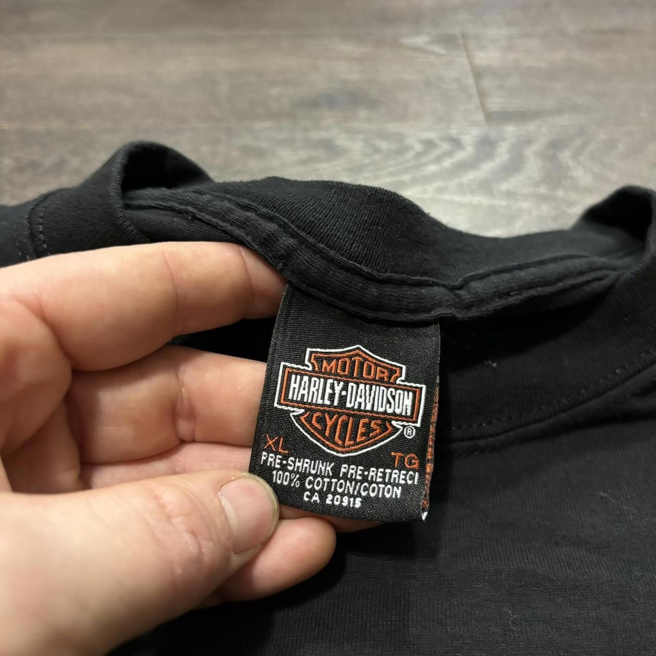 Designer vintage Harley Davidson Durham chapter Ontario t shirt XL Size US XL / EU 56 / 4 - 7 Thumbnail