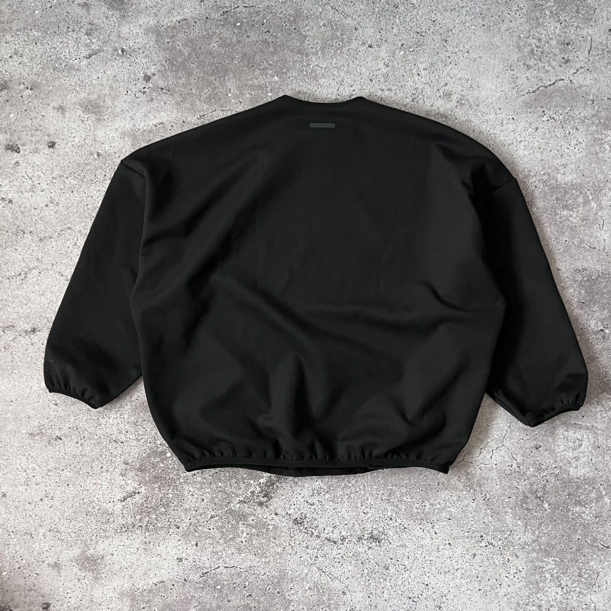 Adidas × Fear of God adidas x Fear of God Athletics Crewneck Sweatshirt Black M Size US M / EU 48-50 / 2 - 8 Thumbnail
