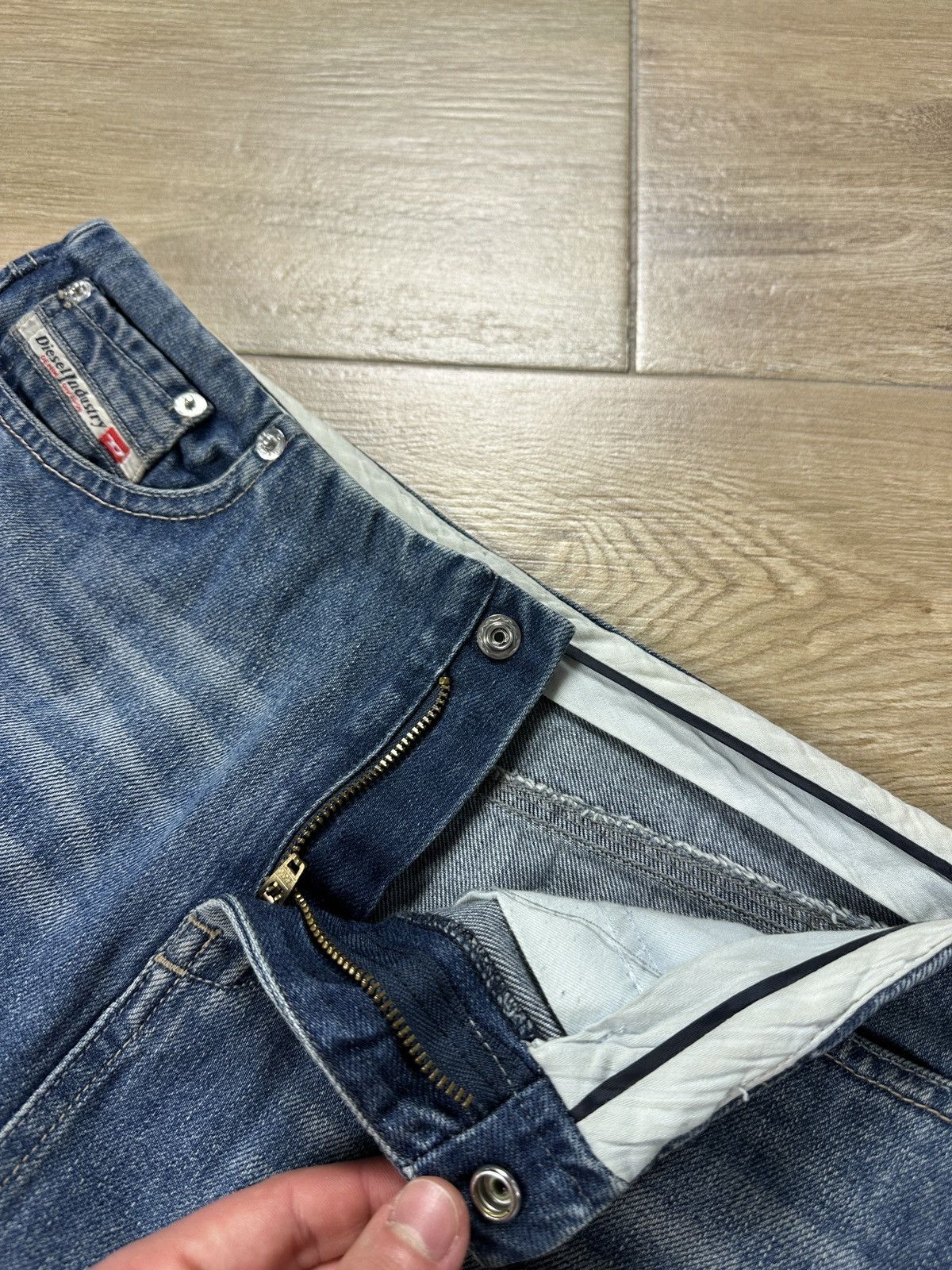 Diesel × Vintage Vintage Y2K Diesel Denim Jeans Skirt Size 27" / US 4 / IT 40 - 5 Thumbnail