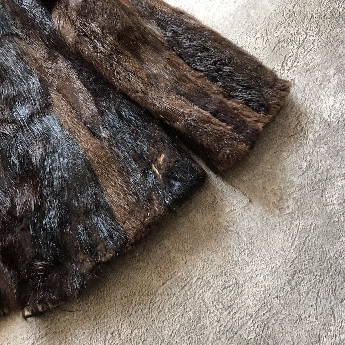 Vintage Vintage Y2K Faux Fur Jacket Dark Brown Glamour Oversized L Size L / US 10 / IT 46 - 6 Thumbnail