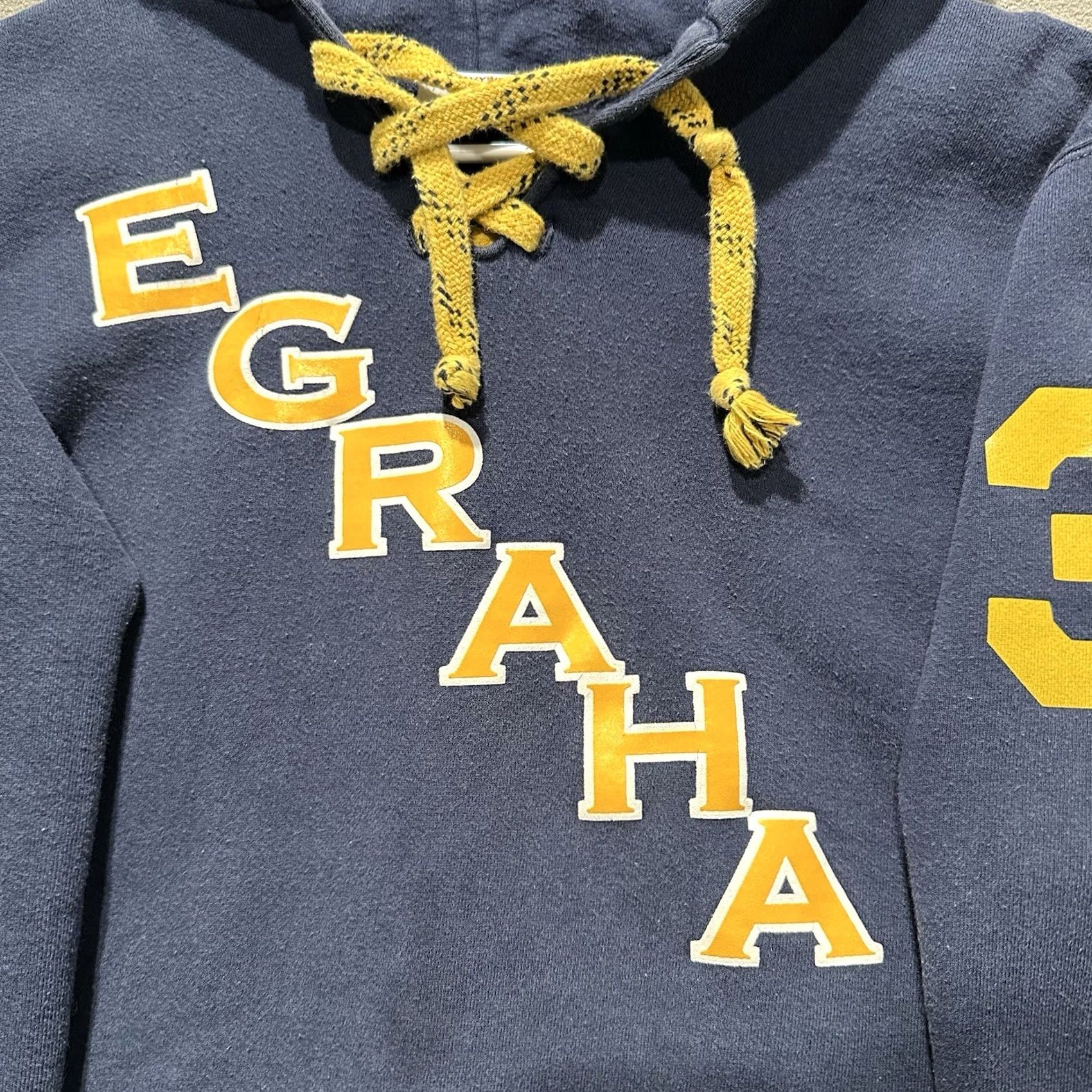 Vintage Vintage United States ARMY Sweatshirt Medium Blue Lace Hockey 415 Battalion Mens Size US M / EU 48-50 / 2 - 3 Thumbnail