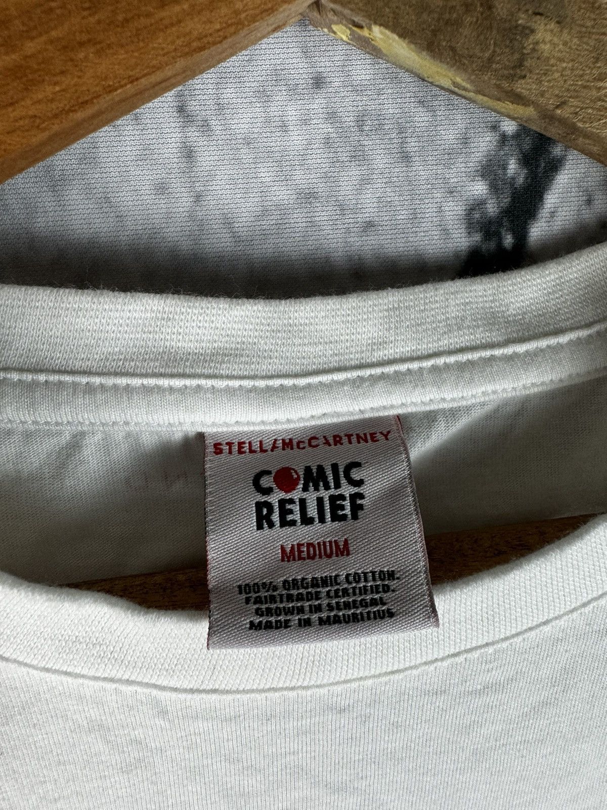 Stella McCartney Stella Mccartney X Comic Relief David Bailey White T Shirt Size US M / EU 48-50 / 2 - 3 Thumbnail