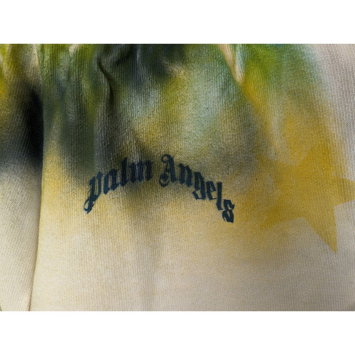 Palm Angels o1rshd1 Q: 2 / Sprayed Stars Vint Sweat Short in Multicolor Size US 30 / EU 46 - 14 Thumbnail