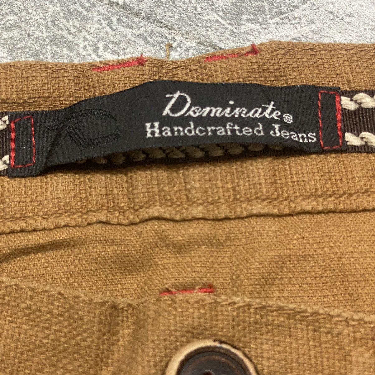 Japanese Brand × Vintage Vintage Dominate Handcrafted Jeans Size US 30 / EU 46 - 5 Thumbnail