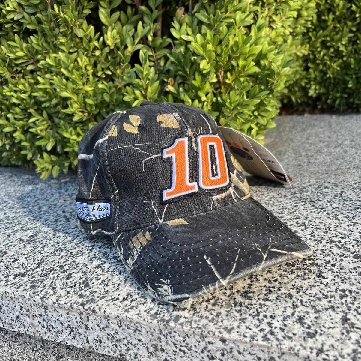 NASCAR Y2K NASCAR Realtree Camo Distressed Racing Cap Hat Size ONE SIZE - 1 Thumbnail