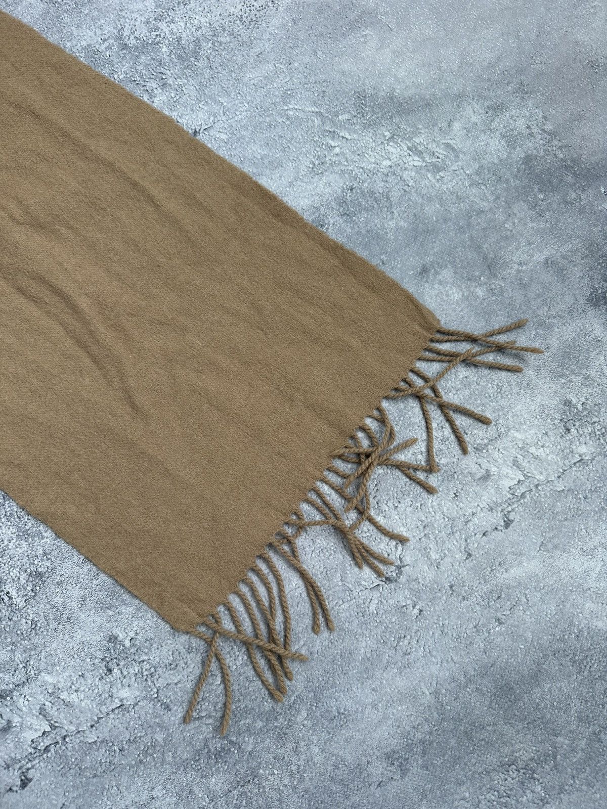 Carhartt Y2K Vintage Carhartt Wool Scarf Muffler Beige Neck Wear OS Size ONE SIZE - 13 Thumbnail