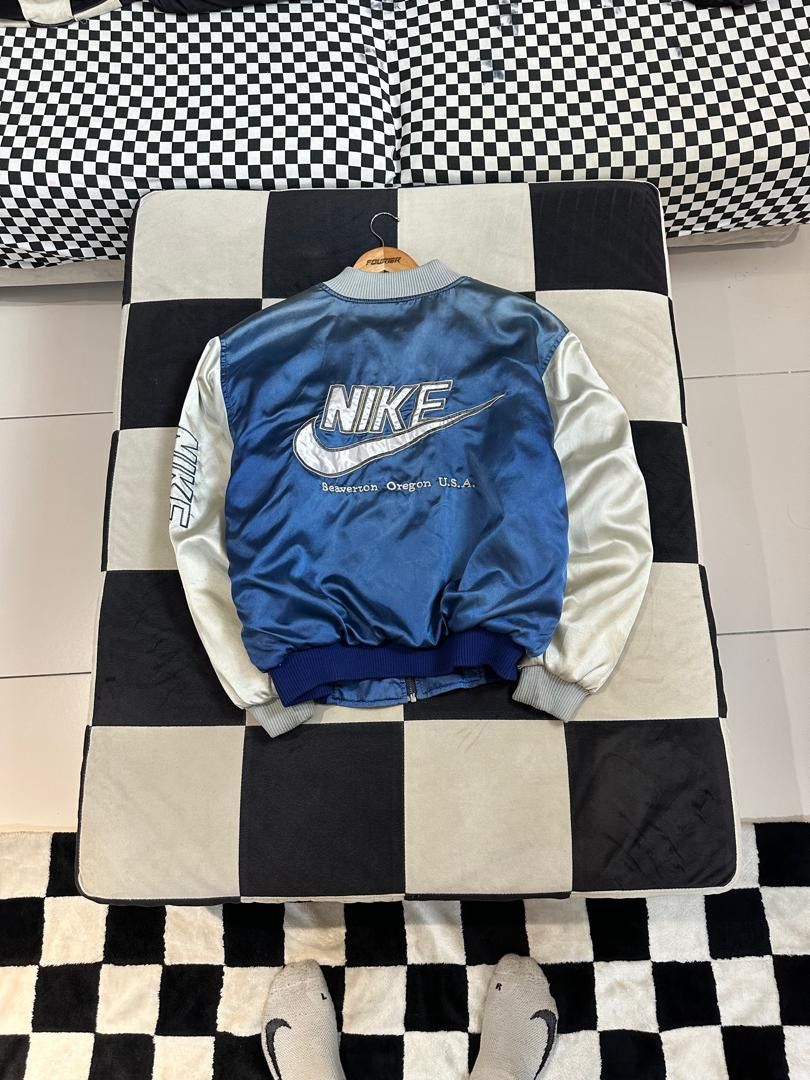 Designer × Vintage VINTAGE BOOTLEG VARSITY SATIN Size US S / EU 44-46 / 1 - 1 Thumbnail