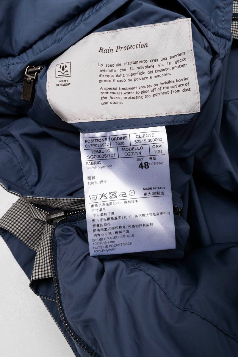 Canali Canali Men Jacket Reversible Rain Protection IT48-L, S1732 Size US M / EU 48-50 / 2 - 6 Thumbnail