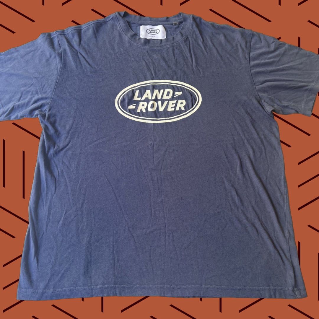 Pacsun VINTAGE Land Rover Oval Logo Shirt XL Blue PacSun Unisex Adults Crew Neck Short Sleeve Graphic Print Cars Winter Summer Spring Fall Men Women Size US XL / EU 56 / 4 - 1 Thumbnail