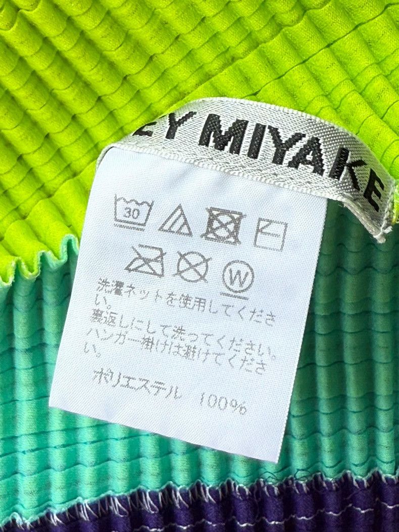 Issey Miyake Issey Miyake size:2 Blue and purple main color block dress Size M / US 6-8 / IT 42-44 - 6 Thumbnail
