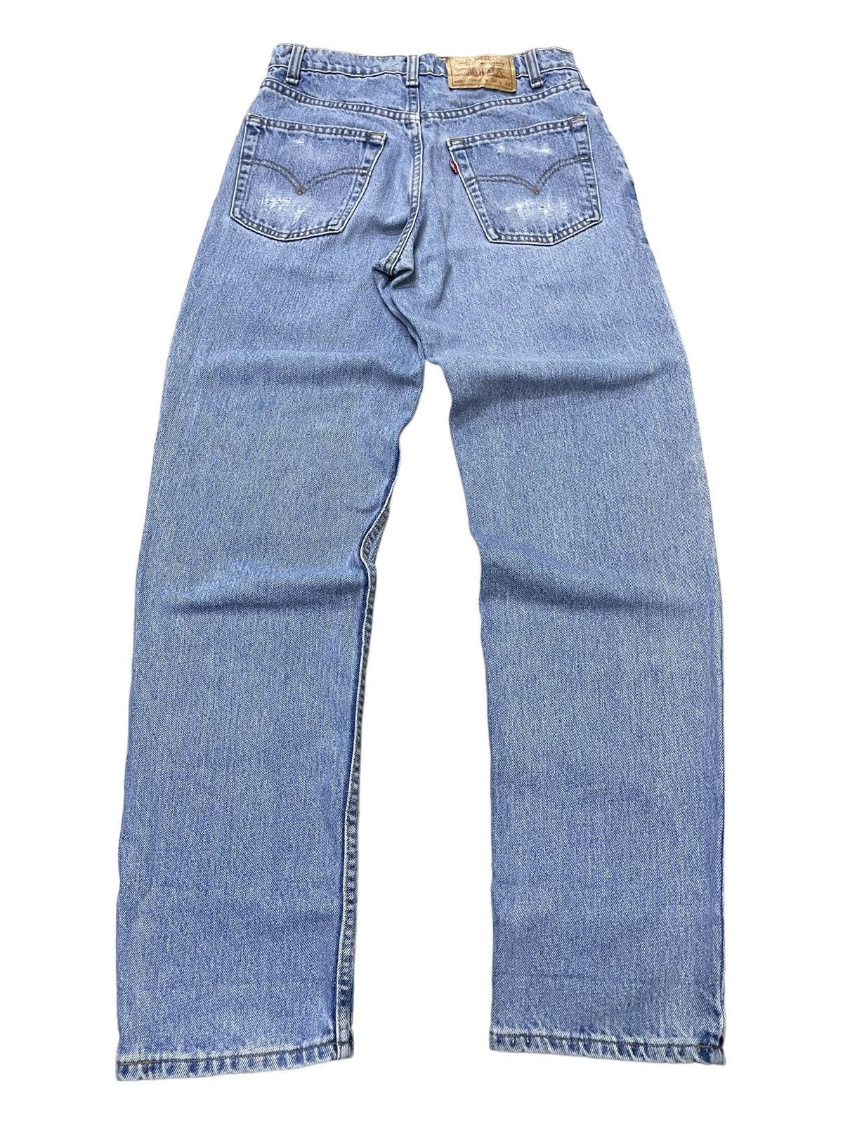 Hysteric Glamour × Levi's × Vintage Vintage Levis 550 Loose Fit Distressed Frayed Jeans Size US 29 - 2 Thumbnail