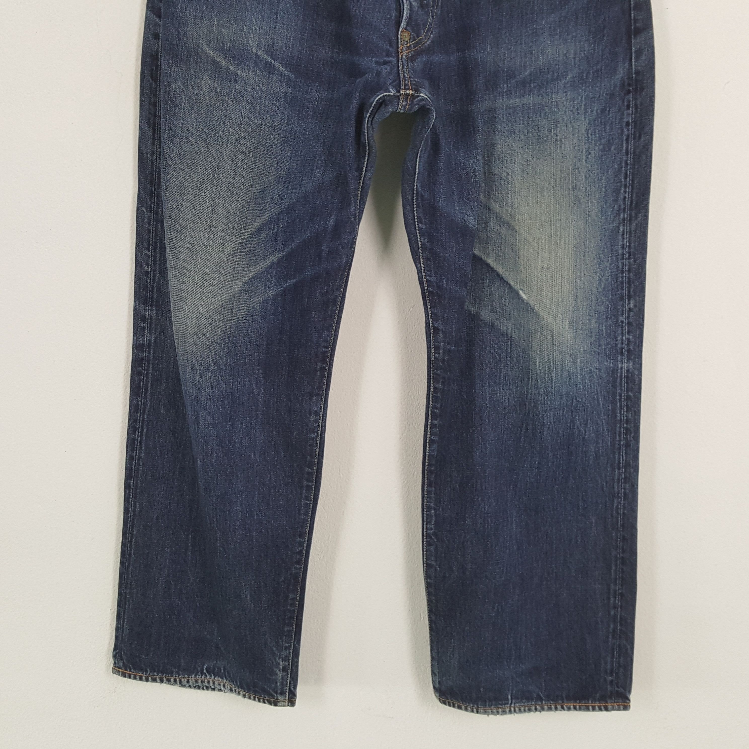 Japanese Brand × Vintage EVISU Japanese Brand Fashion Style Custom Daicock Jeans Size US 35 - 6 Thumbnail
