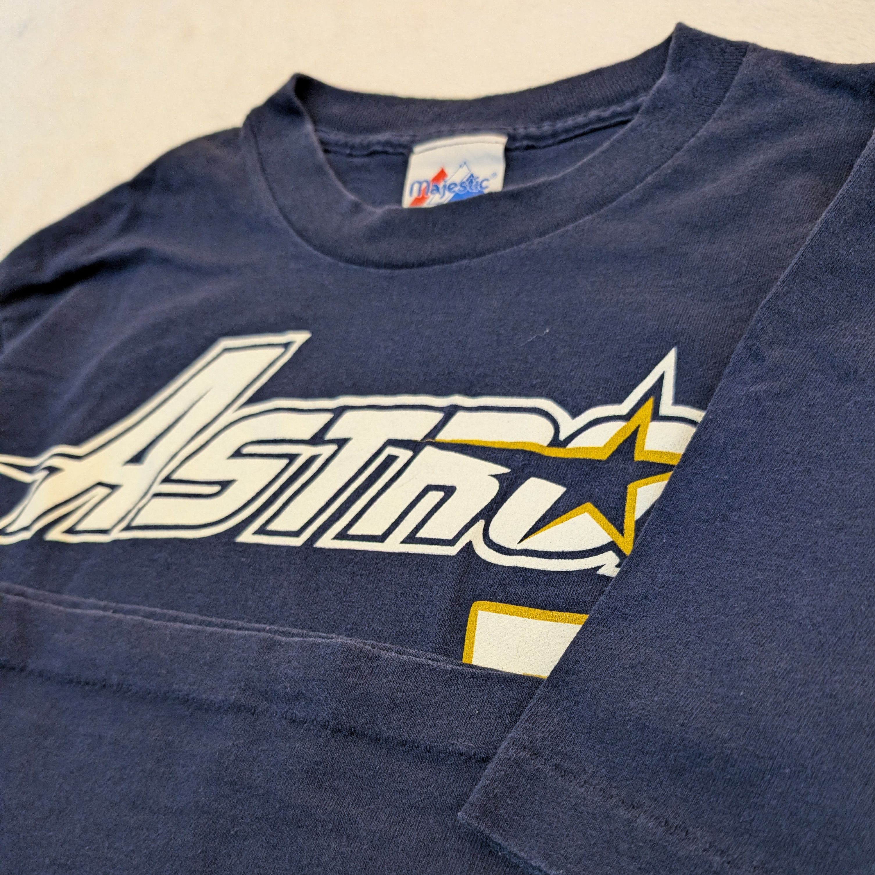 Majestic 90s Majestic Astros Tee Size US L / EU 52-54 / 3 - 2 Thumbnail