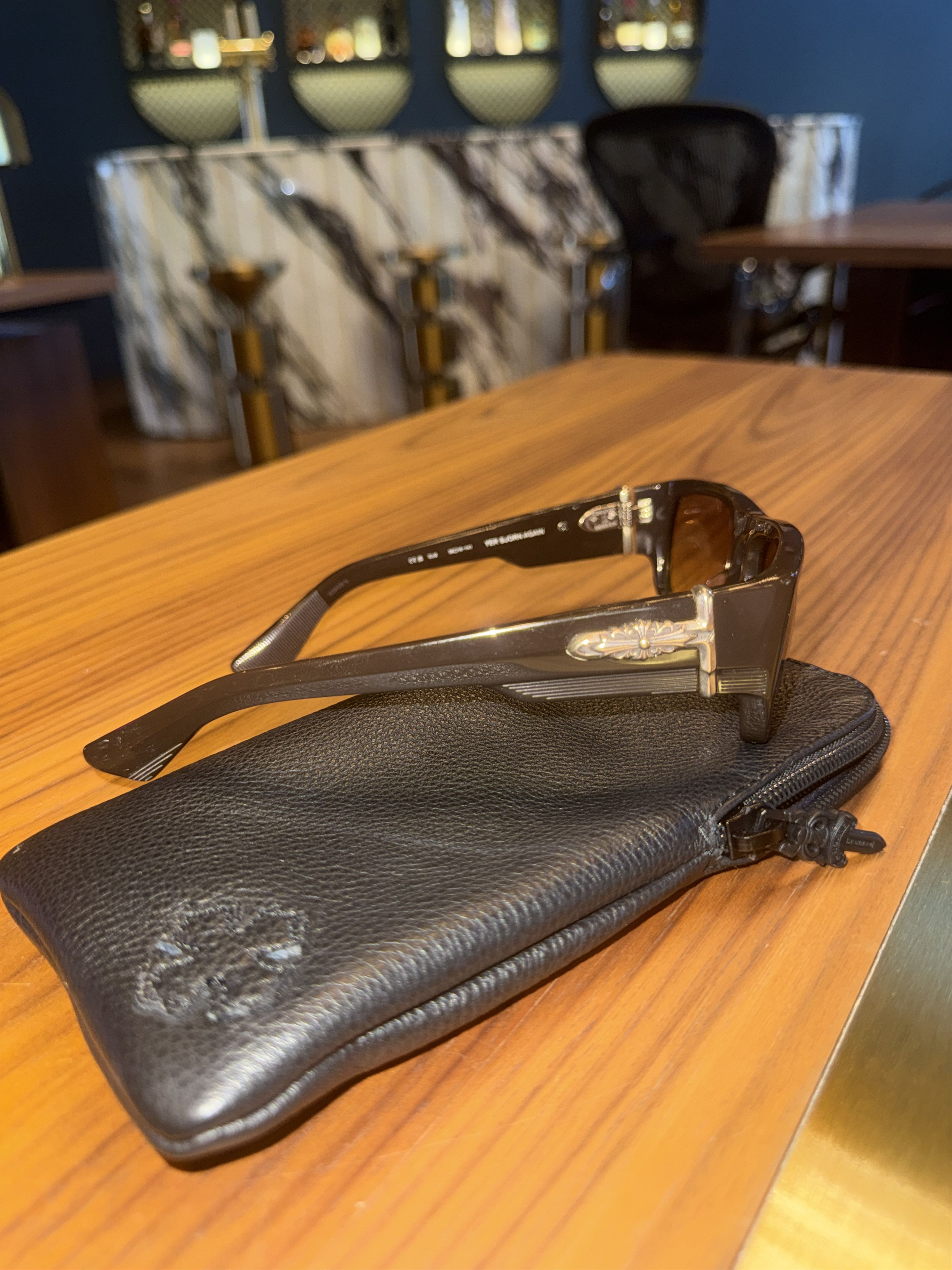Chrome Hearts YER BJORN AGAIN SUNGLASSES Size ONE SIZE - 7 Thumbnail