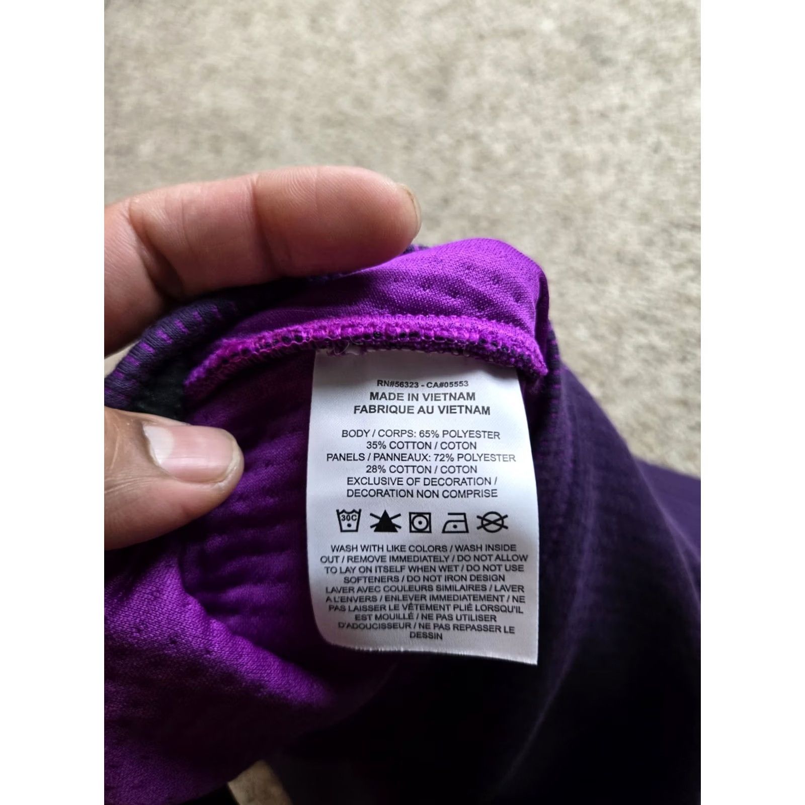 Nike Nike Sweatshirt Womens 2XL Purple City Ready Crop Fleece Crewneck Pullover Size XXL / US 16-18 / IT 52-54 - 5 Thumbnail