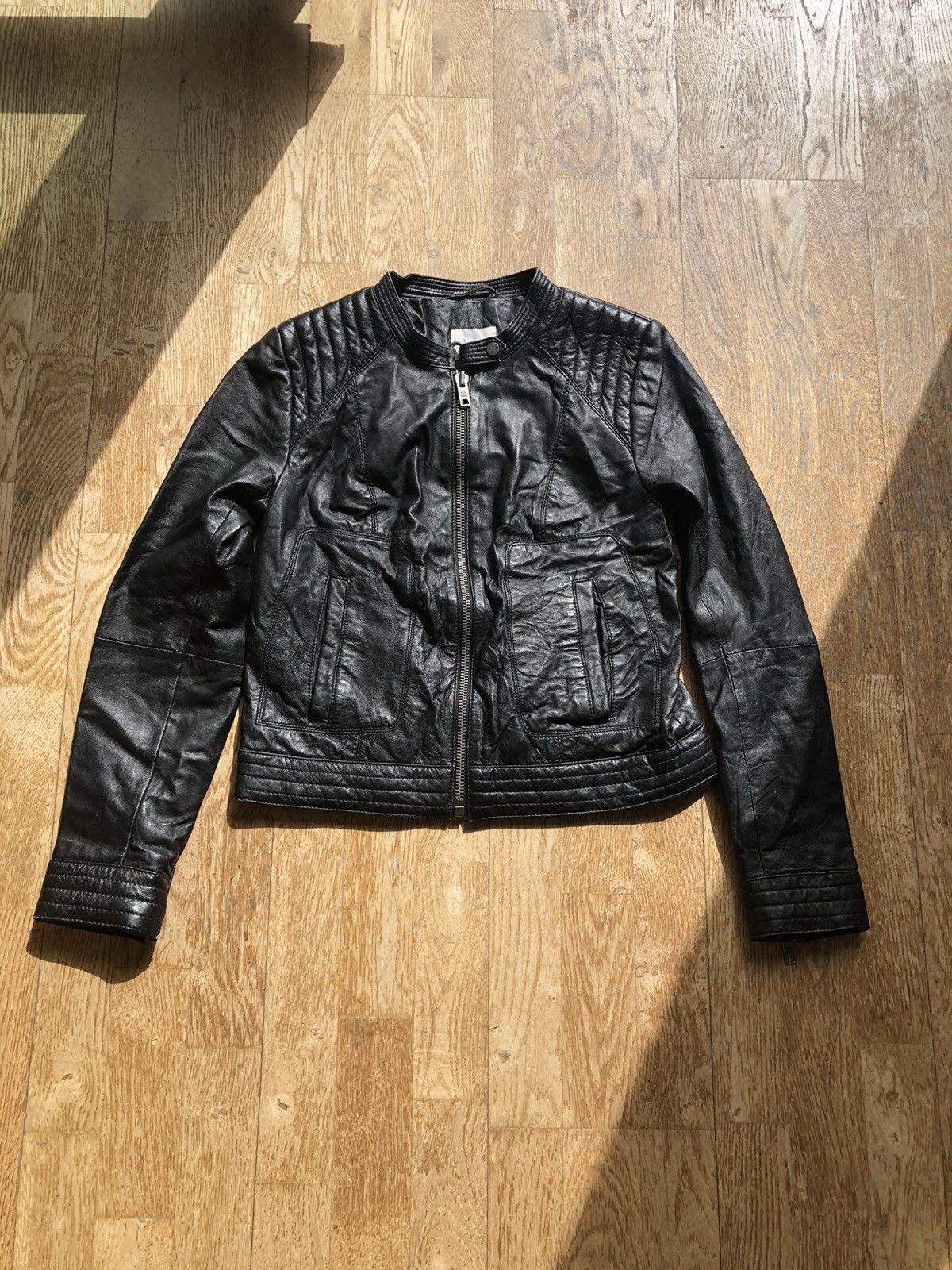 Leather Jacket Pepe Jeans Vintage RARE PEPE JEANS LONDON VINTAGE QUALITY LEATHER JACKET Grailed