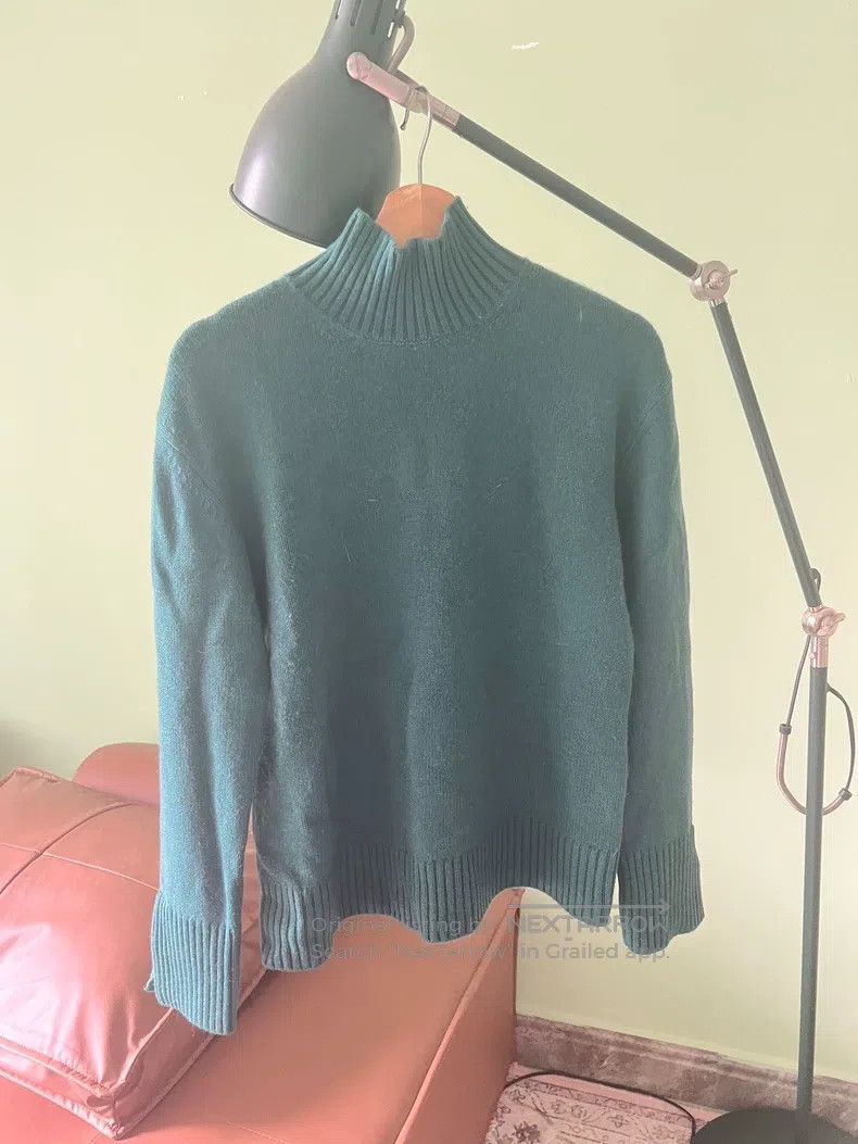 Loro Piana LORO PIANA Classic high neck cashmere sweater, baby cashme Size XS / US 0-2 / IT 36-38 - 4 Thumbnail