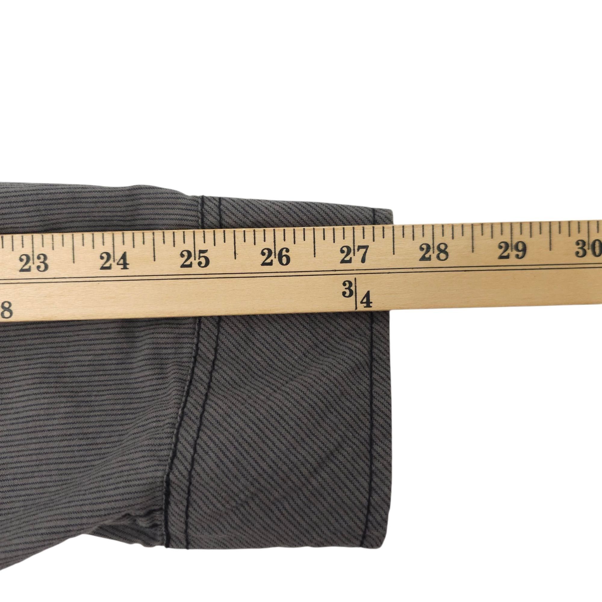 Carbon Carbon Slim Fit Button Front Shirt Mens XXL READ Tab Sleeve Size US XXL / EU 58 / 5 - 20 Thumbnail